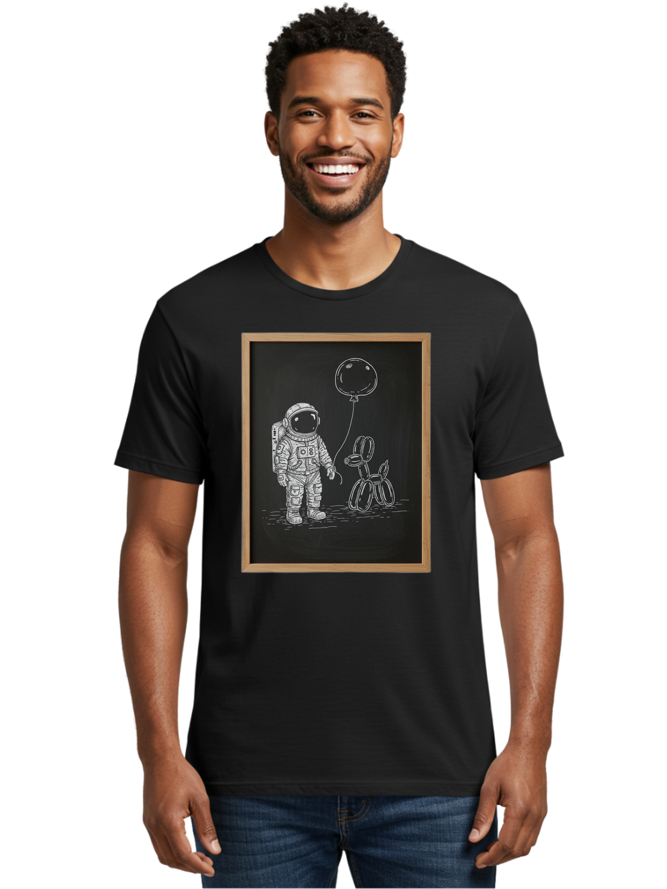 Astronaut-And-Balloon-Dog-1 Men'S Graphic Tee, 100% Cotton, Comfortable Casual Summer Wear, Machine Washable, Vintage Camera, Old Camera, Antique Camera, Black Camera, Classic Photography, Photography Equipment, Nostalgic Device, Film Camera, Bal723 30