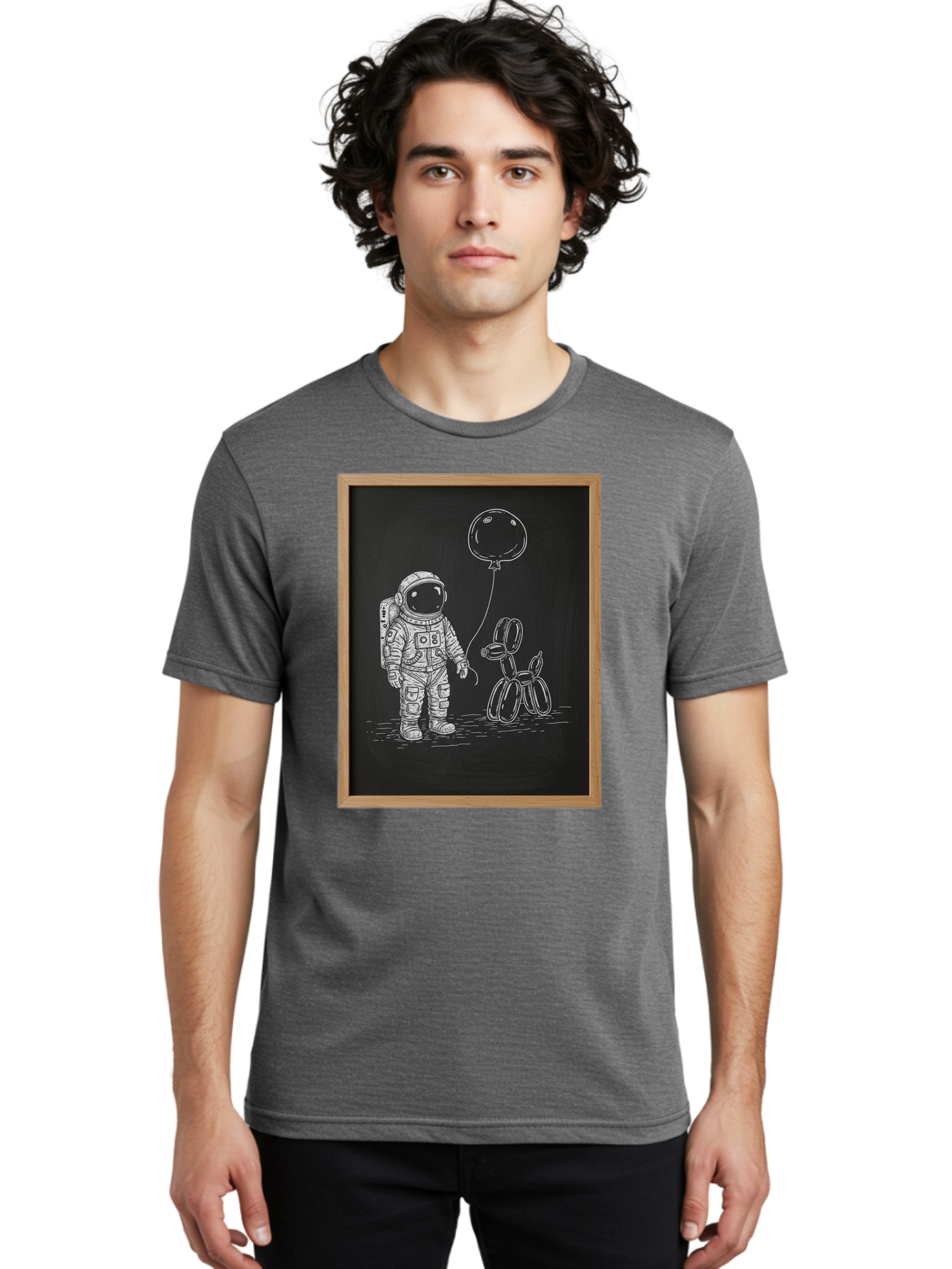 Astronaut-And-Balloon-Dog-1 Men'S Graphic Tee, 100% Cotton, Comfortable Casual Summer Wear, Machine Washable, Vintage Camera, Old Camera, Antique Camera, Black Camera, Classic Photography, Photography Equipment, Nostalgic Device, Film Camera, Bal723 28