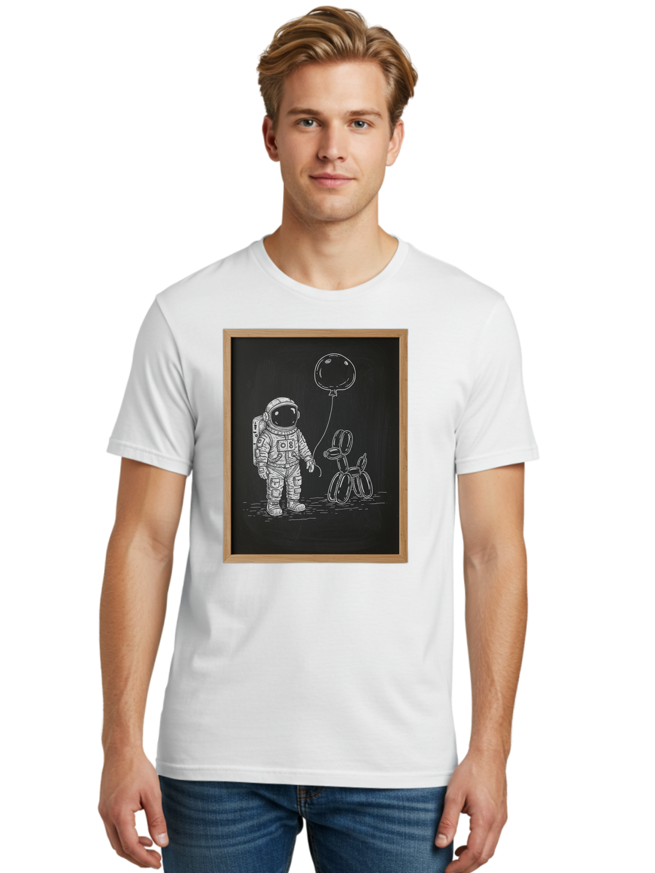 Astronaut-And-Balloon-Dog-1 Men'S Graphic Tee, 100% Cotton, Comfortable Casual Summer Wear, Machine Washable, Vintage Camera, Old Camera, Antique Camera, Black Camera, Classic Photography, Photography Equipment, Nostalgic Device, Film Camera, Bal723 25