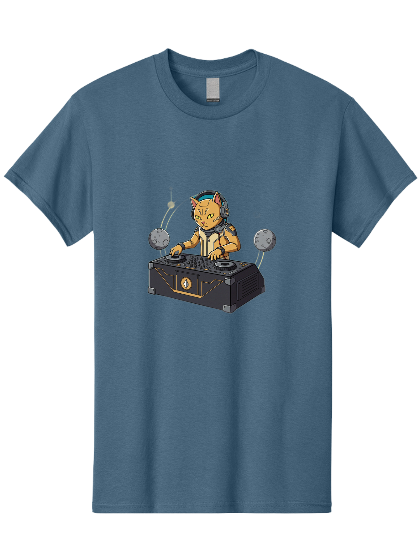 Astronaut-Cat-Dj Men'S Graphic Tee, 100% Cotton, Comfortable Casual Summer Wear, Machine Washable, Vintage Camera, Old Camera, Antique Camera, Black Camera, Classic Photography, Photography Equipment, Nostalgic Device, Film Camera, Camera Art Bal727 15