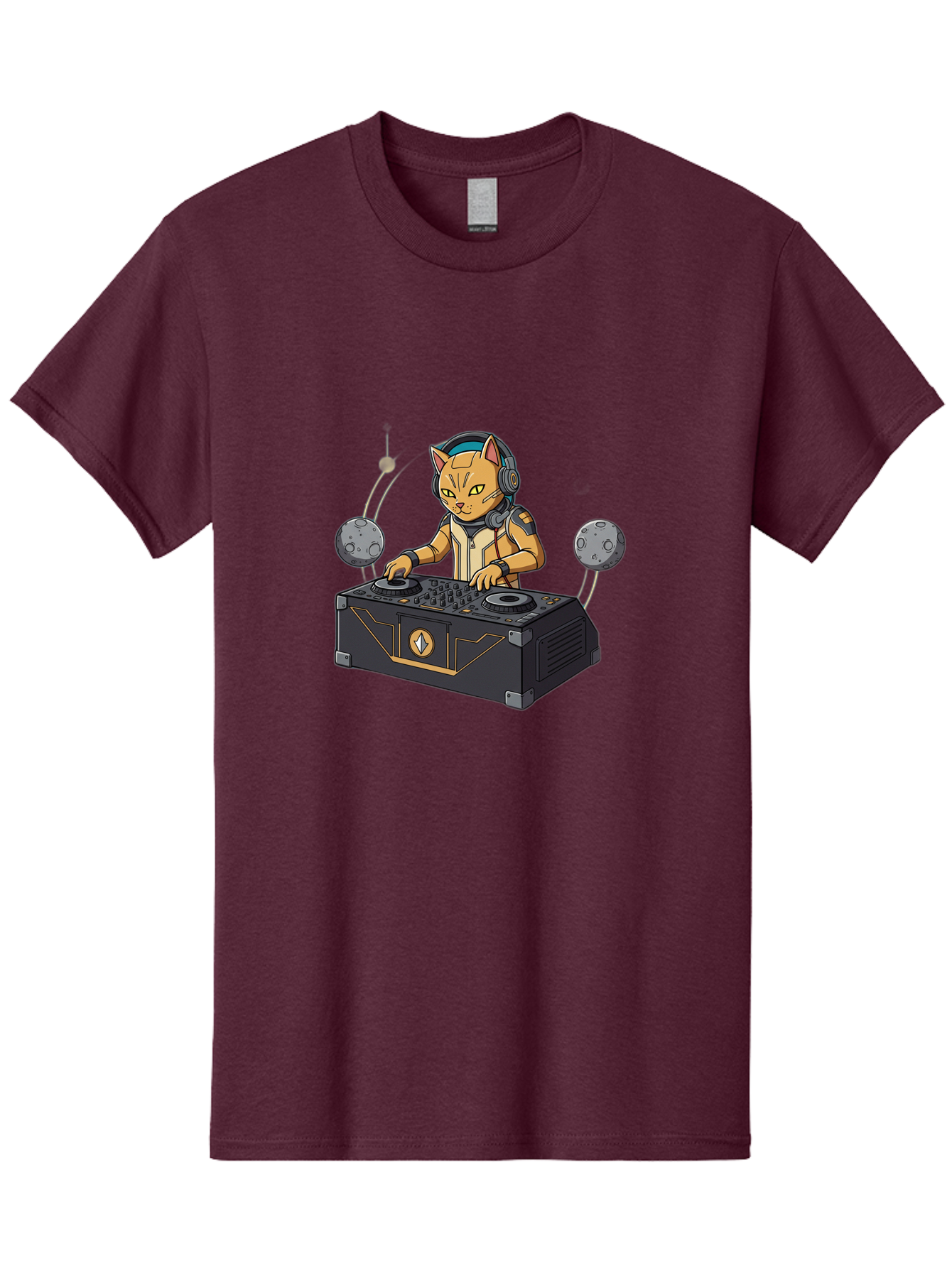 Astronaut-Cat-Dj Men'S Graphic Tee, 100% Cotton, Comfortable Casual Summer Wear, Machine Washable, Vintage Camera, Old Camera, Antique Camera, Black Camera, Classic Photography, Photography Equipment, Nostalgic Device, Film Camera, Camera Art Bal727 13