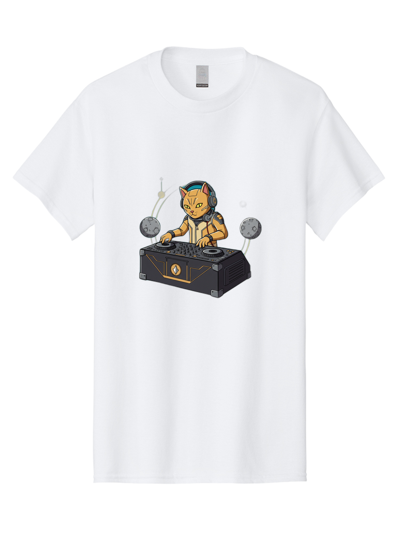 Astronaut-Cat-Dj Men'S Graphic Tee, 100% Cotton, Comfortable Casual Summer Wear, Machine Washable, Vintage Camera, Old Camera, Antique Camera, Black Camera, Classic Photography, Photography Equipment, Nostalgic Device, Film Camera, Camera Art Bal727 11