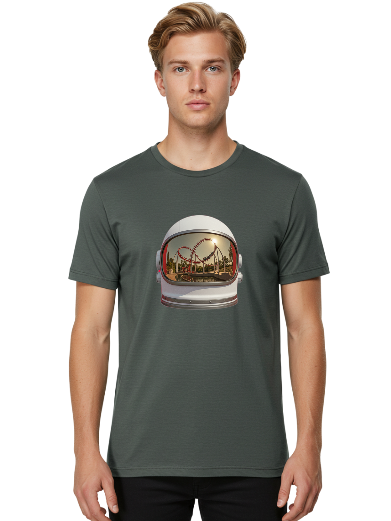 Astronaut-Helmet Men'S Graphic Tee, 100% Cotton, Comfortable Casual Summer Wear, Machine Washable, Vintage Camera, Old Camera, Antique Camera, Black Camera, Classic Photography, Photography Equipment, Nostalgic Device, Film Camera, Camera Art Bal728 22