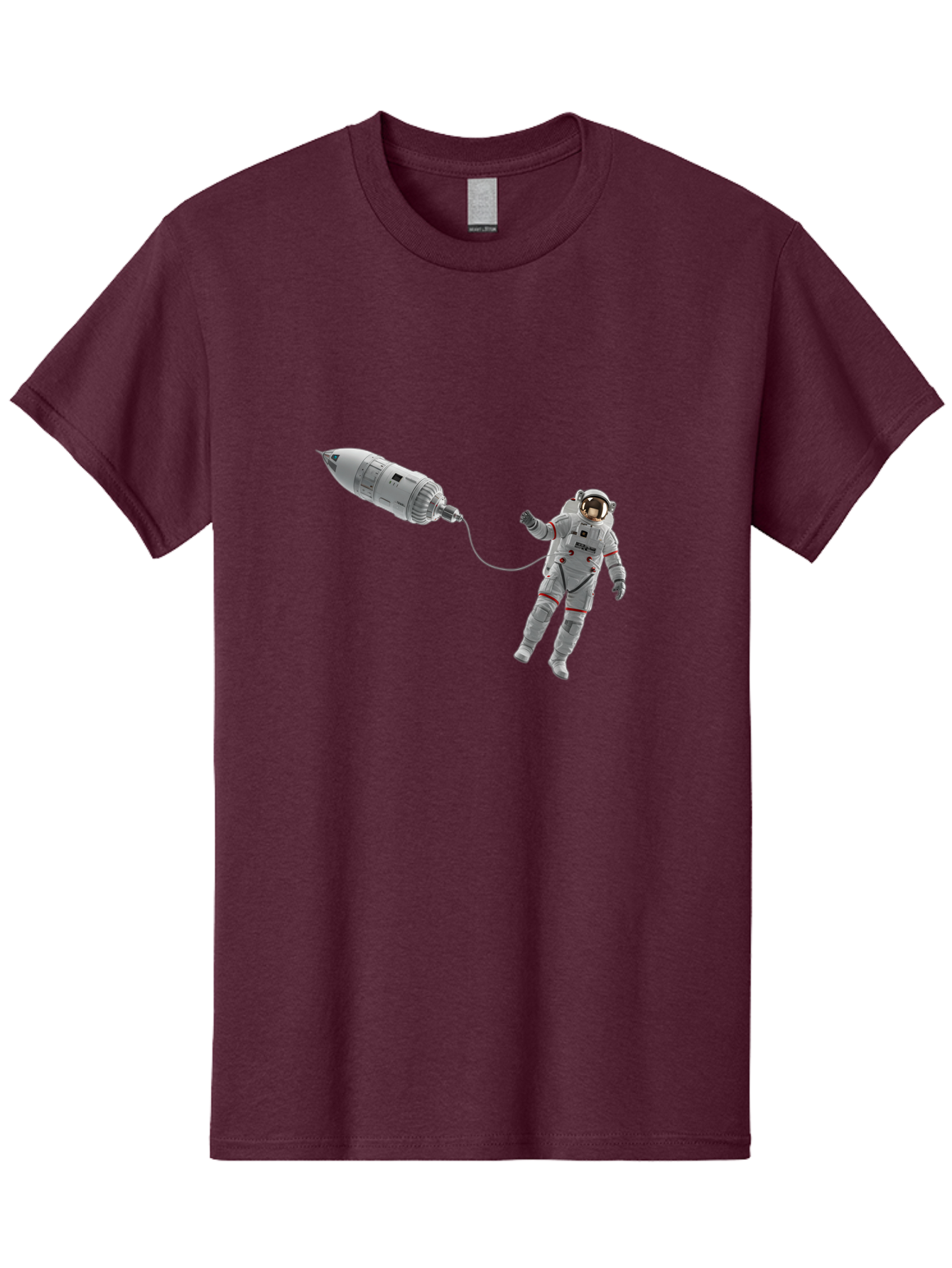 Astronaut-Tethered-To-Spacecraft Men'S Graphic Tee, 100% Cotton, Comfortable Casual Summer Wear, Machine Washable, Vintage Camera, Old Camera, Antique Camera, Black Camera, Classic Photography, Photography Equipment, Nostalgic Device, Bal730 9