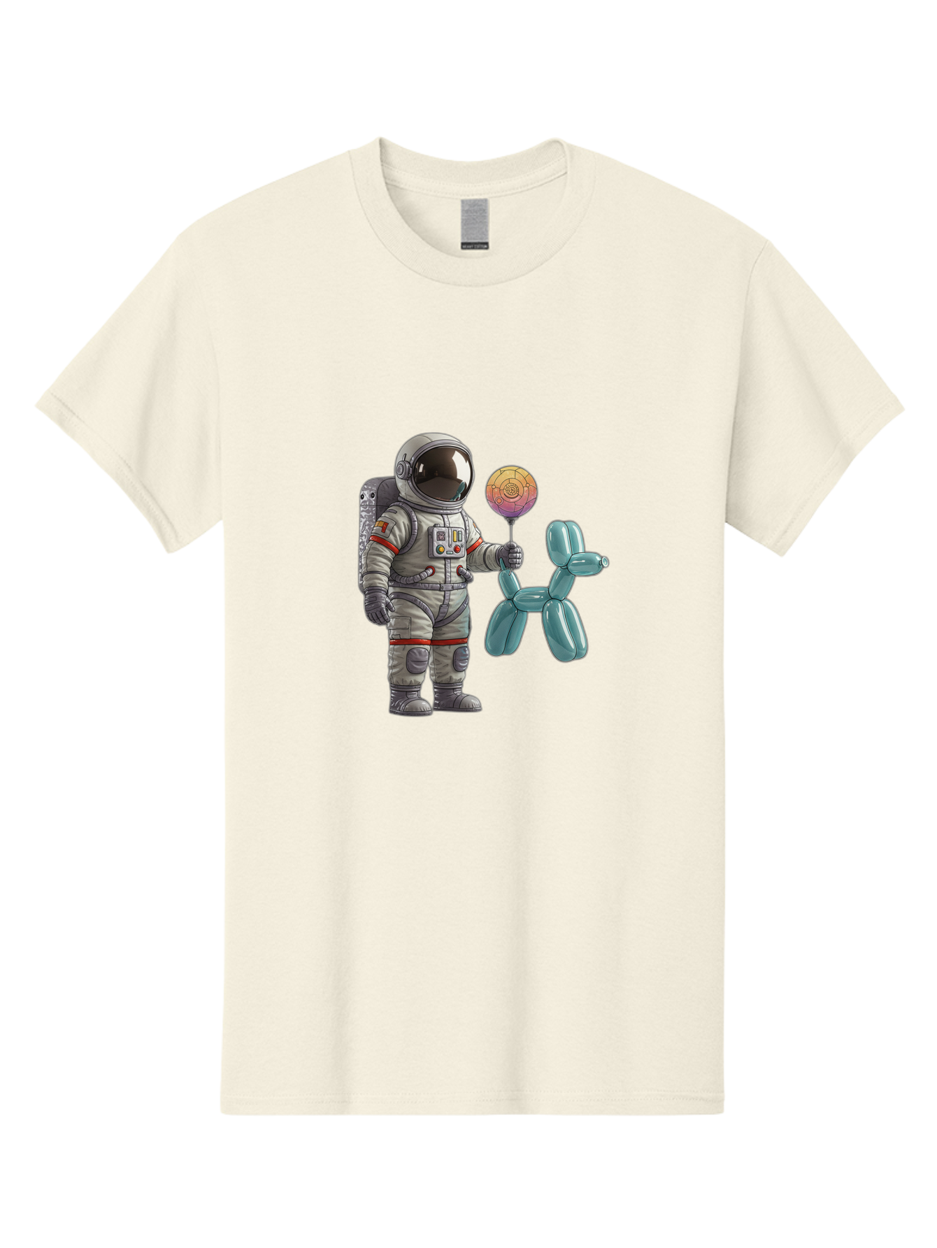 Astronaut-With-Balloon-Animal Men'S Graphic Tee, 100% Cotton, Comfortable Casual Summer Wear, Machine Washable, Vintage Camera, Old Camera, Antique Camera, Black Camera, Classic Photography, Photography Equipment, Nostalgic Device, Bal731 15