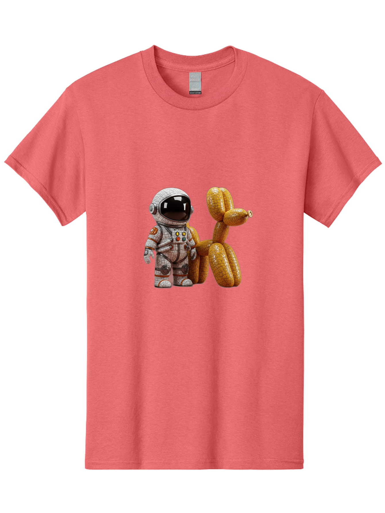 Astronaut-With-Balloon-Dog Men'S Graphic Tee, 100% Cotton, Comfortable Casual Summer Wear, Machine Washable, Vintage Camera, Old Camera, Antique Camera, Black Camera, Classic Photography, Photography Equipment, Nostalgic Device, Film Camera, Bal732