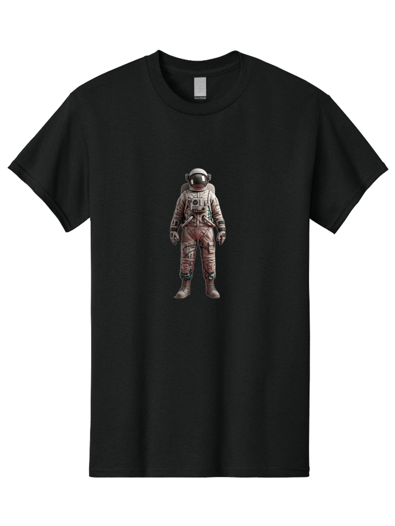 Astronaut Men'S Graphic Tee, 100% Cotton, Comfortable Casual Summer Wear, Machine Washable, Vintage Camera, Old Camera, Antique Camera, Black Camera, Classic Photography, Photography Equipment, Nostalgic Device, Film Camera, Camera Art Bal733 3