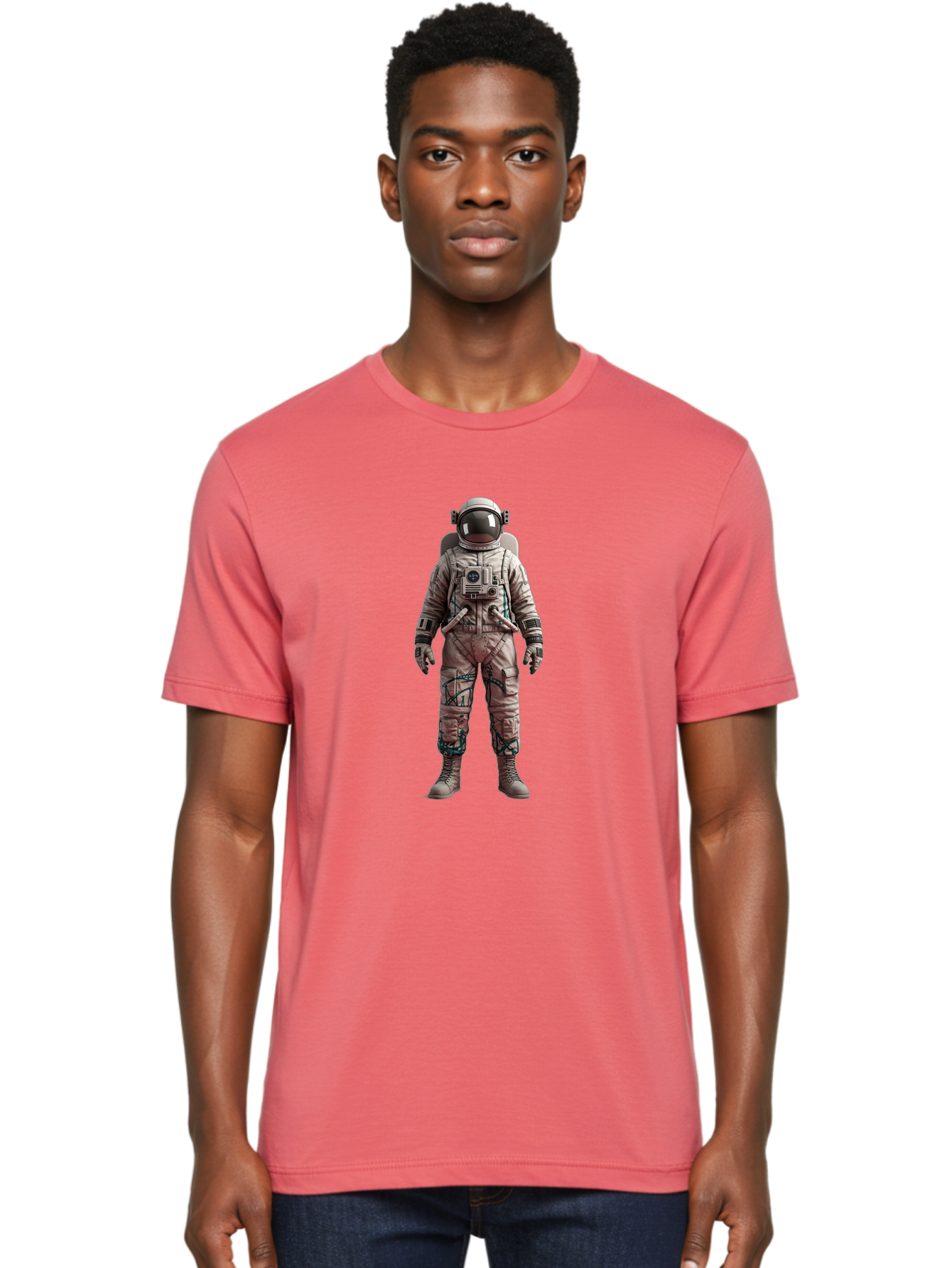 Astronaut Men'S Graphic Tee, 100% Cotton, Comfortable Casual Summer Wear, Machine Washable, Vintage Camera, Old Camera, Antique Camera, Black Camera, Classic Photography, Photography Equipment, Nostalgic Device, Film Camera, Camera Art Bal733 30