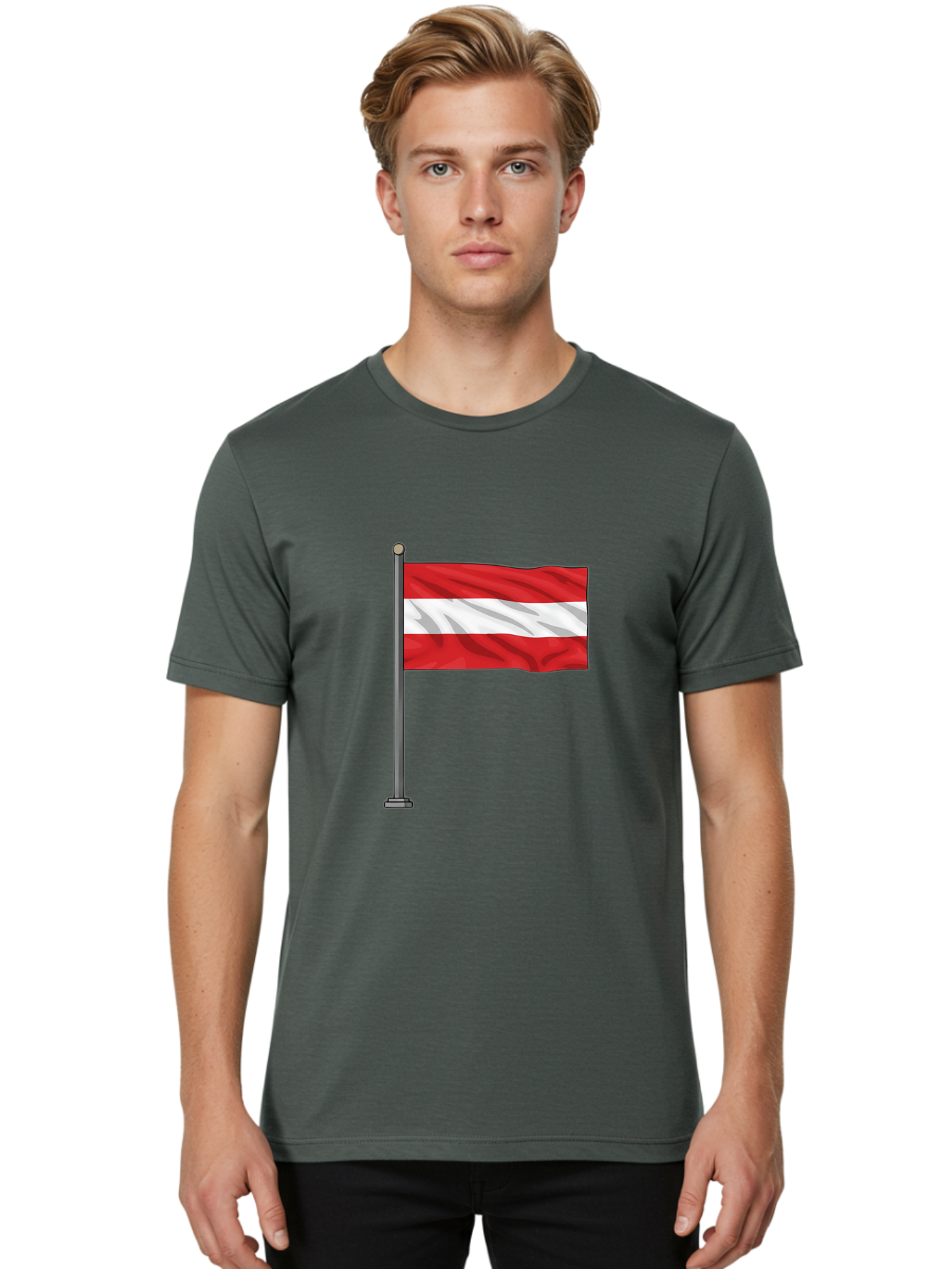 Austria-Flag Men'S Graphic Tee, 100% Cotton, Comfortable Casual Summer Wear, Machine Washable, Vintage Camera, Old Camera, Antique Camera, Black Camera, Classic Photography, Photography Equipment, Nostalgic Device, Film Camera, Camera Art Bal736 29
