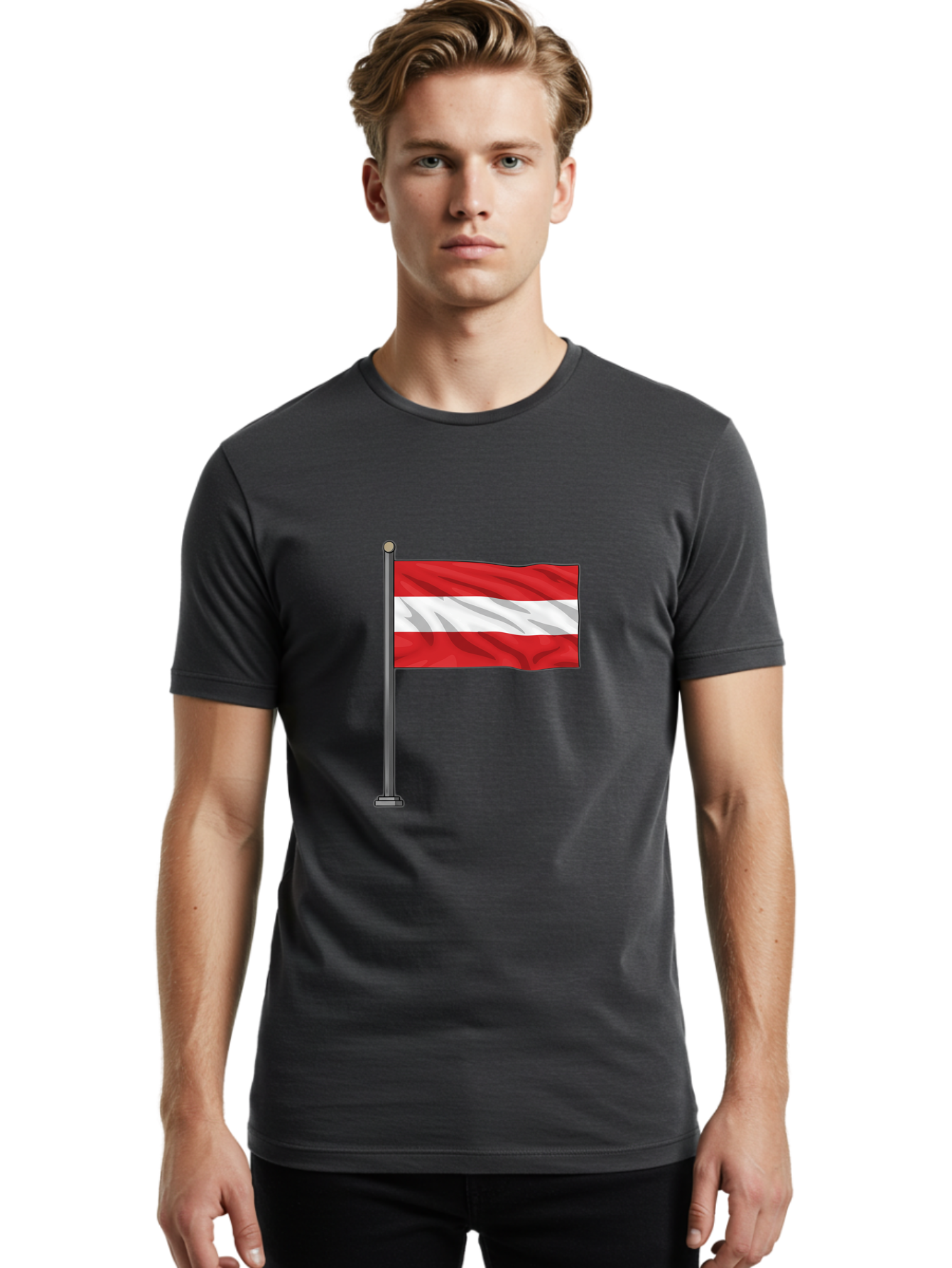 Austria-Flag Men'S Graphic Tee, 100% Cotton, Comfortable Casual Summer Wear, Machine Washable, Vintage Camera, Old Camera, Antique Camera, Black Camera, Classic Photography, Photography Equipment, Nostalgic Device, Film Camera, Camera Art Bal736 16