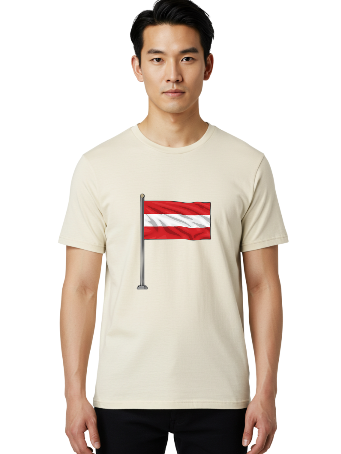 Austria-Flag Men'S Graphic Tee, 100% Cotton, Comfortable Casual Summer Wear, Machine Washable, Vintage Camera, Old Camera, Antique Camera, Black Camera, Classic Photography, Photography Equipment, Nostalgic Device, Film Camera, Camera Art Bal736 20