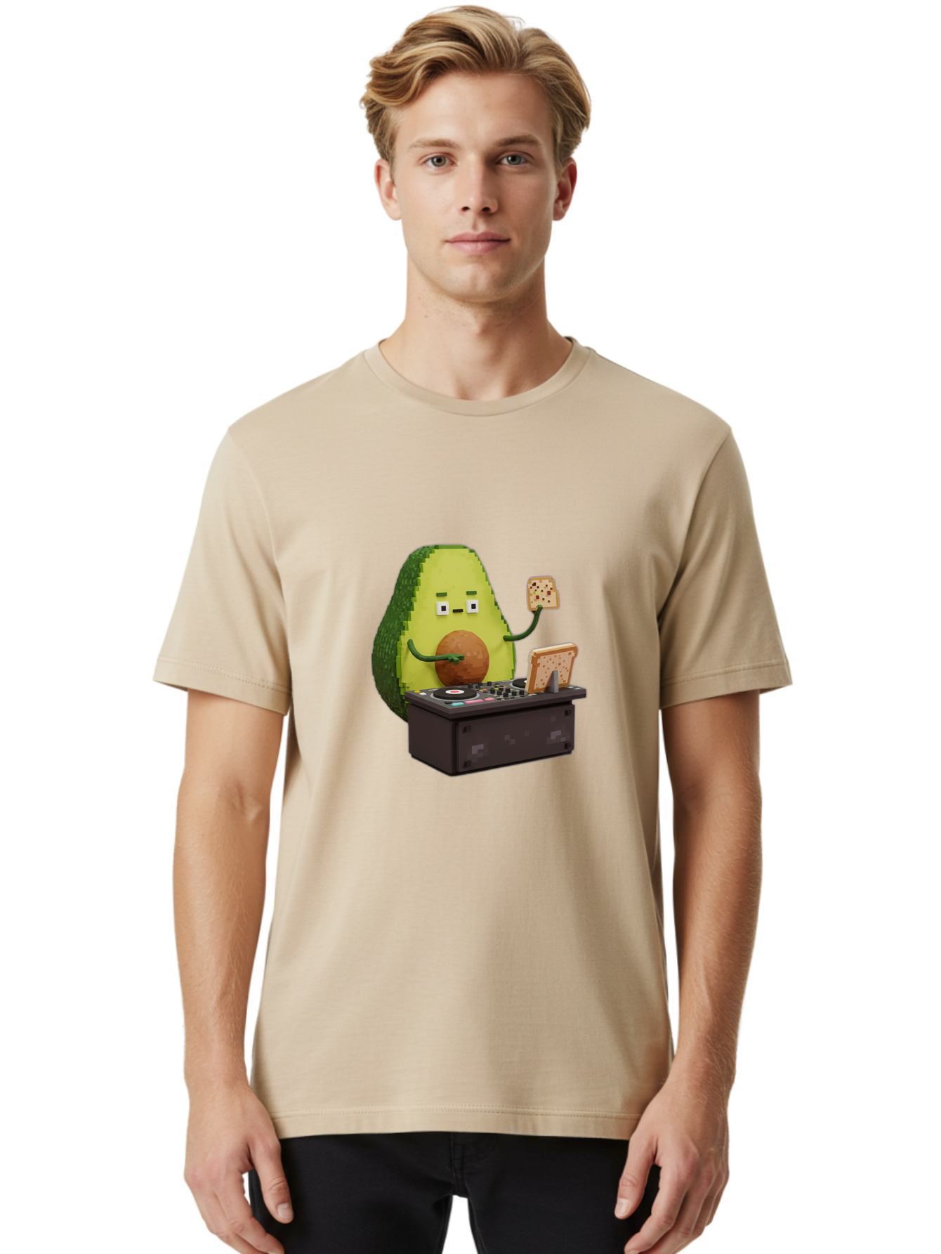 Avocado-Dj-2 Men'S Graphic Tee, 100% Cotton, Comfortable Casual Summer Wear, Machine Washable, Vintage Camera, Old Camera, Antique Camera, Black Camera, Classic Photography, Photography Equipment, Nostalgic Device, Film Camera, Camera Art Bal738 24