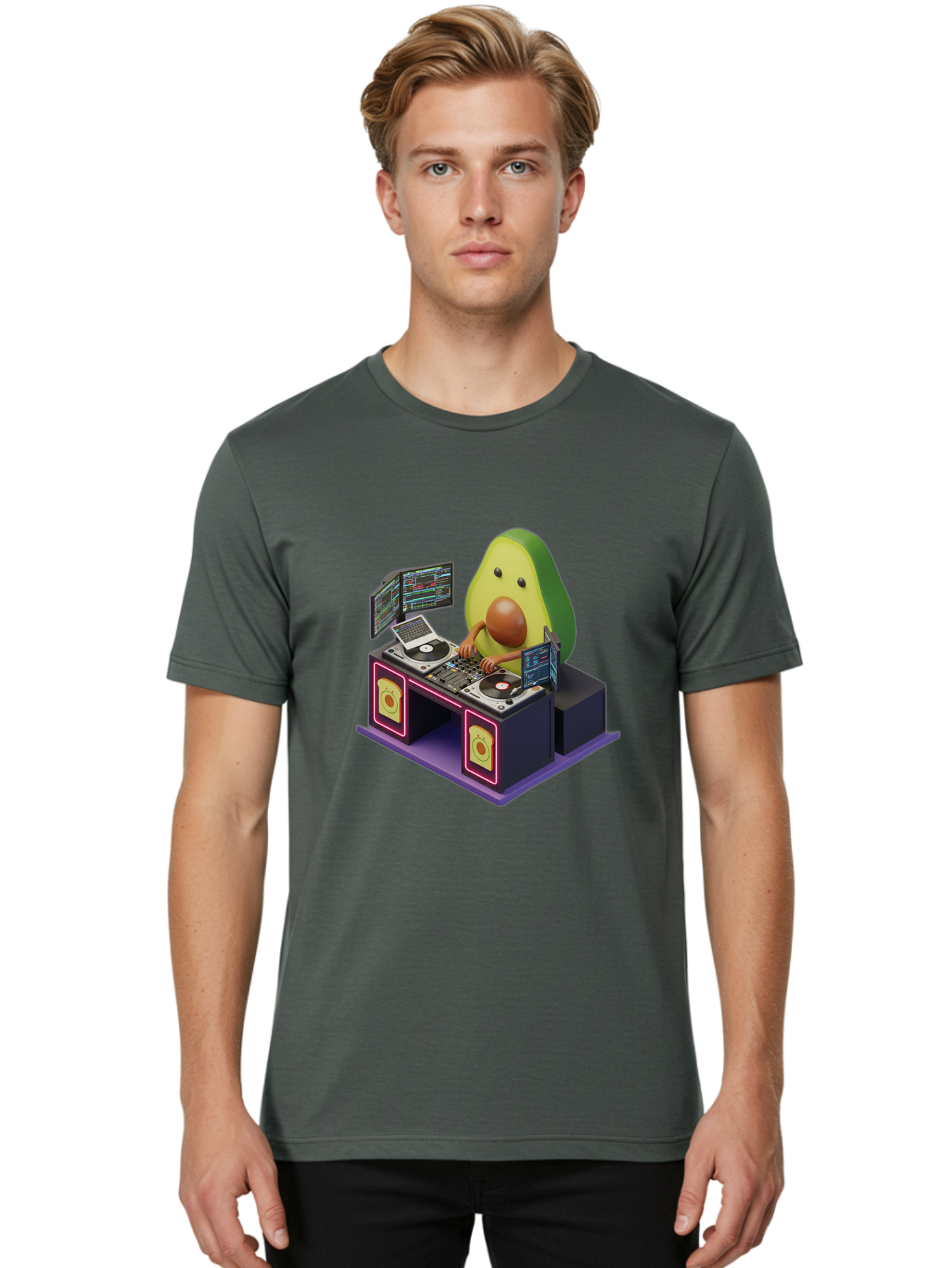 Avocado-Dj-3 Men'S Graphic Tee, 100% Cotton, Comfortable Casual Summer Wear, Machine Washable, Vintage Camera, Old Camera, Antique Camera, Black Camera, Classic Photography, Photography Equipment, Nostalgic Device, Film Camera, Camera Art Bal739 18