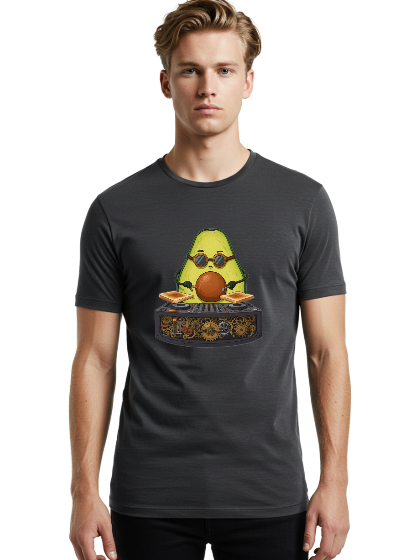 Avocado-Dj-5 Men'S Graphic Tee, 100% Cotton, Comfortable Casual Summer Wear, Machine Washable, Vintage Camera, Old Camera, Antique Camera, Black Camera, Classic Photography, Photography Equipment, Nostalgic Device, Film Camera, Camera Art Bal741 28