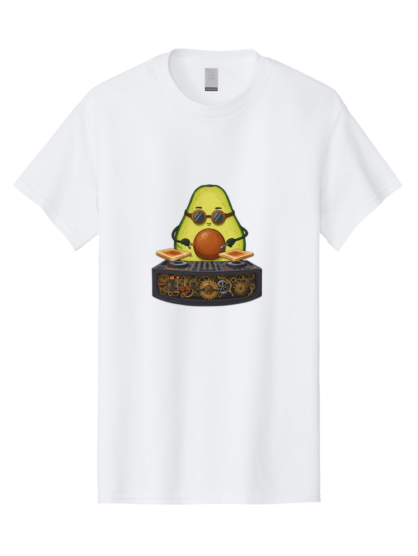 Avocado-Dj-5 Men'S Graphic Tee, 100% Cotton, Comfortable Casual Summer Wear, Machine Washable, Vintage Camera, Old Camera, Antique Camera, Black Camera, Classic Photography, Photography Equipment, Nostalgic Device, Film Camera, Camera Art Bal741