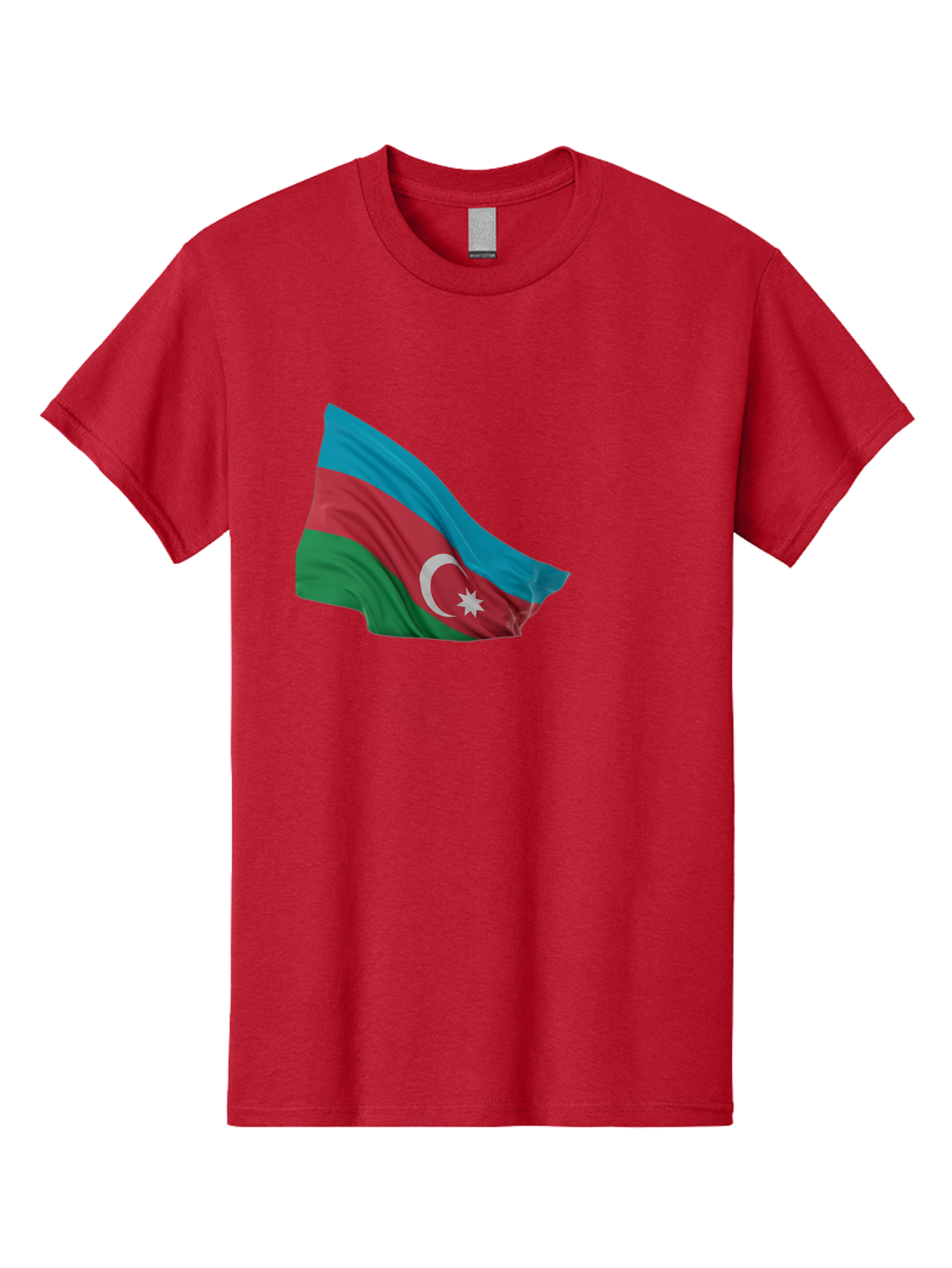Azerbaijan-Flag Men'S Graphic Tee, 100% Cotton, Comfortable Casual Summer Wear, Machine Washable, Vintage Camera, Old Camera, Antique Camera, Black Camera, Classic Photography, Photography Equipment, Nostalgic Device, Film Camera, Camera Art Bal743