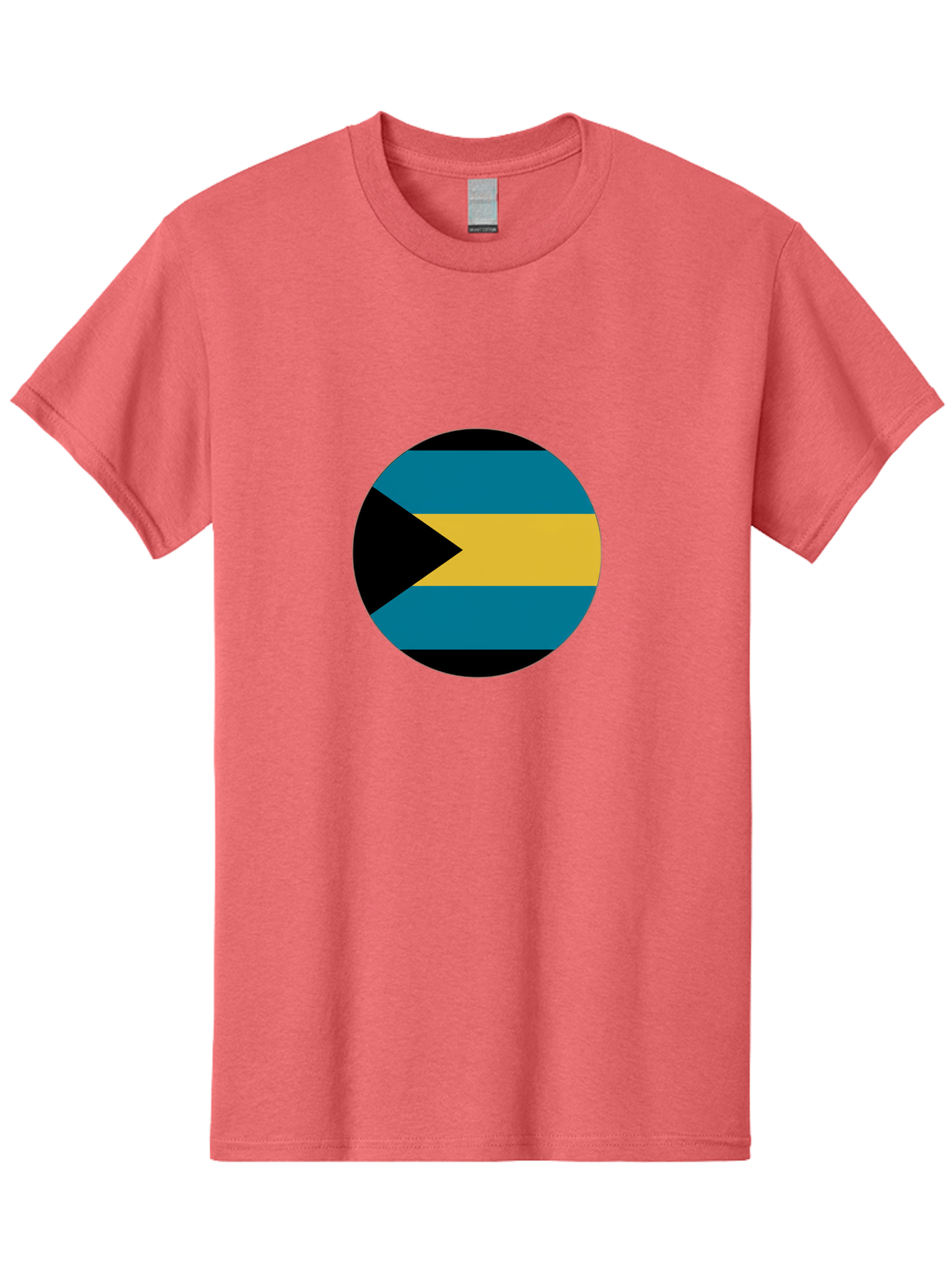 Bahamas-Flag Men'S Graphic Tee, 100% Cotton, Comfortable Casual Summer Wear, Machine Washable, Vintage Camera, Old Camera, Antique Camera, Black Camera, Classic Photography, Photography Equipment, Nostalgic Device, Film Camera, Camera Art Bal746 7