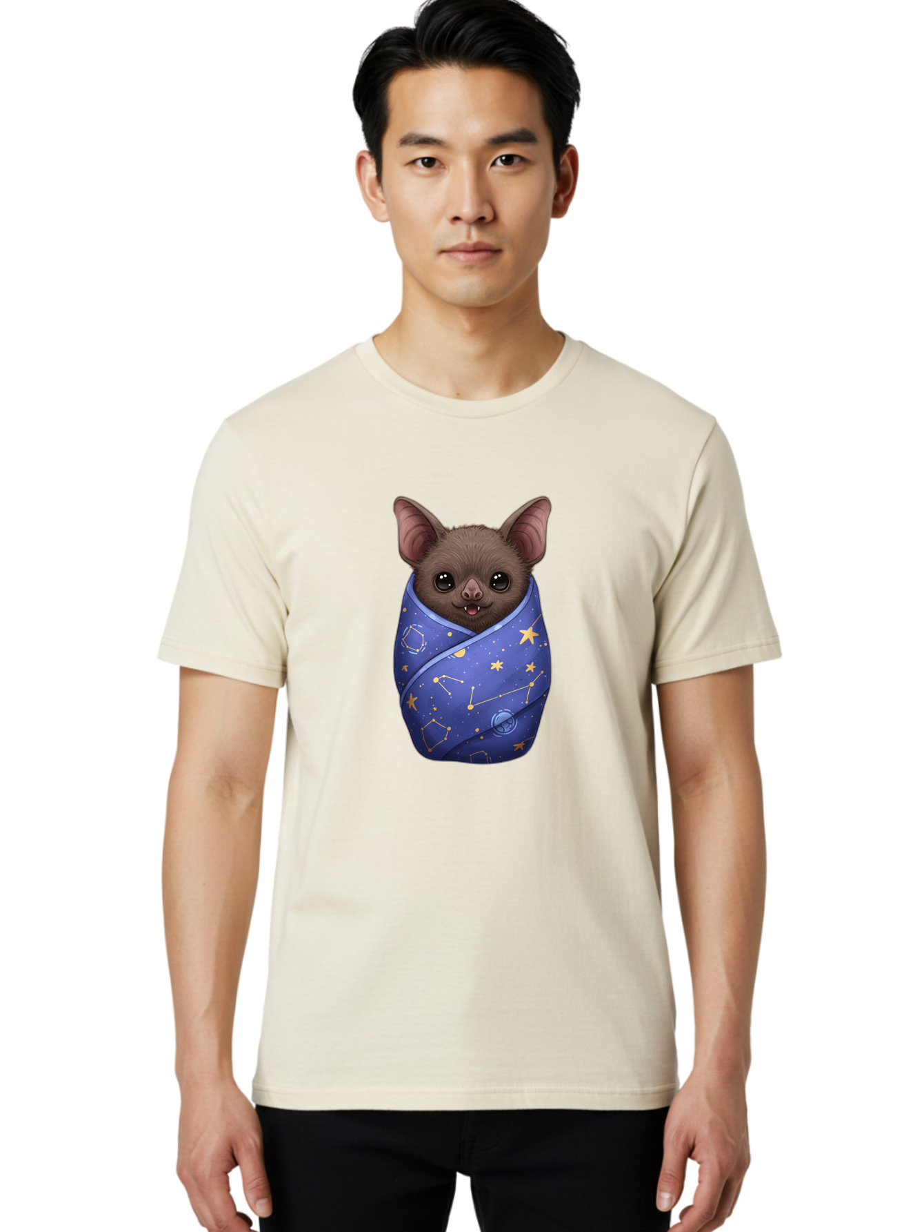Bat-Constellation-Baby-Blanket Men'S Graphic Tee, 100% Cotton, Comfortable Casual Summer Wear, Machine Washable, Vintage Camera, Old Camera, Antique Camera, Black Camera, Classic Photography, Photography Equipment, Nostalgic Device, Bal760 29