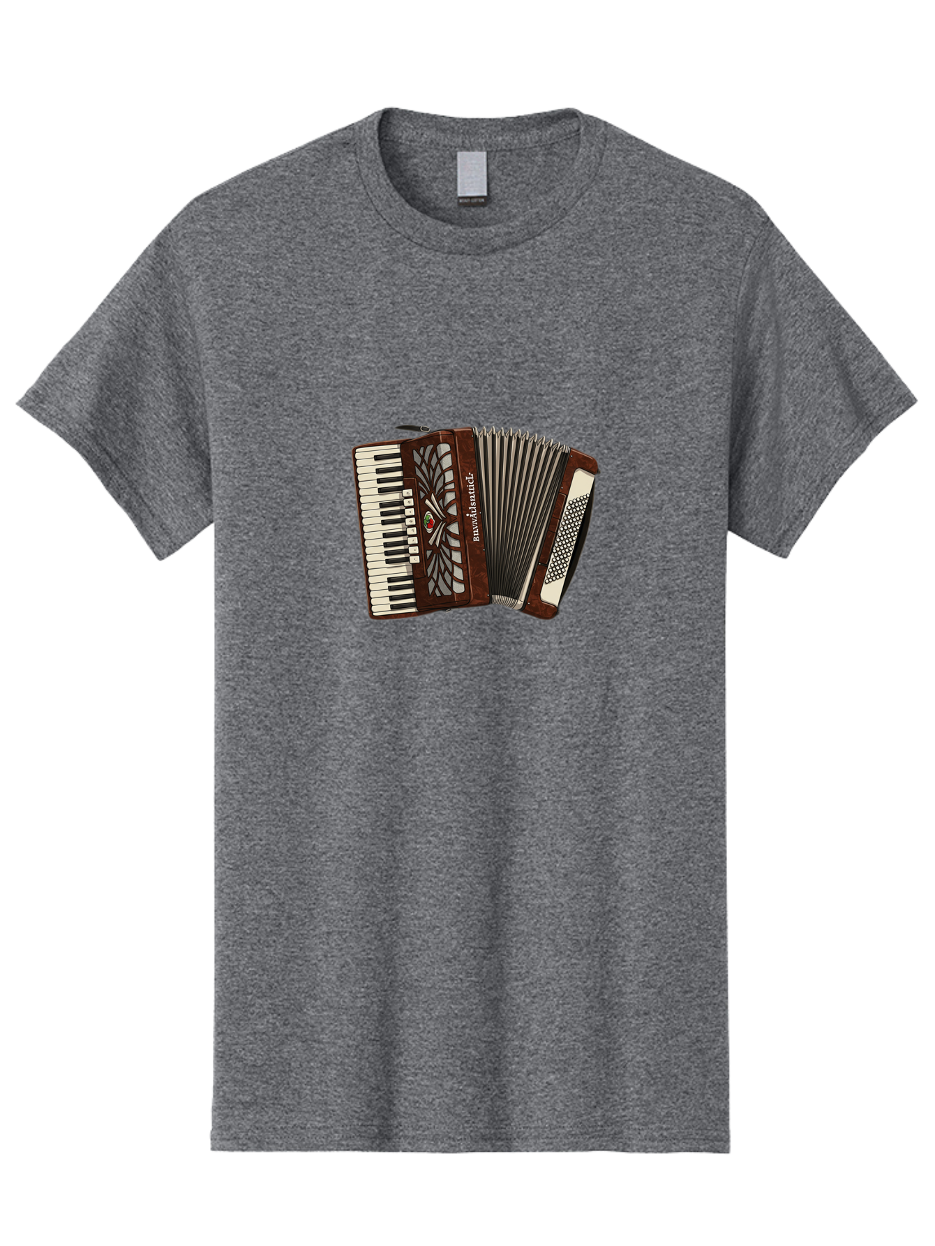 Bavaria-Accordian Men'S Graphic Tee, 100% Cotton, Comfortable Casual Summer Wear, Machine Washable, Vintage Camera, Old Camera, Antique Camera, Black Camera, Classic Photography, Photography Equipment, Nostalgic Device, Film Camera, Camera Art Bal772