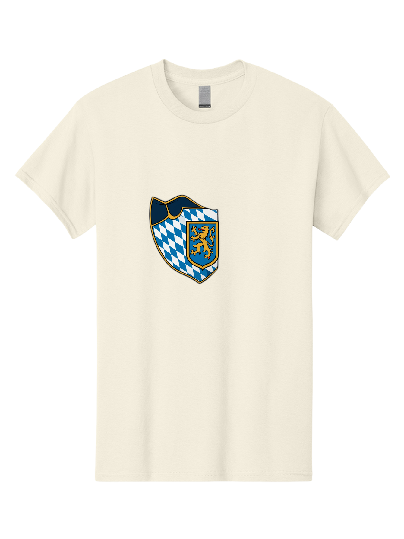 Bavarian-Coat-Of-Arms Men'S Graphic Tee, 100% Cotton, Comfortable Casual Summer Wear, Machine Washable, Vintage Camera, Old Camera, Antique Camera, Black Camera, Classic Photography, Photography Equipment, Nostalgic Device, Film Camera, Bal774