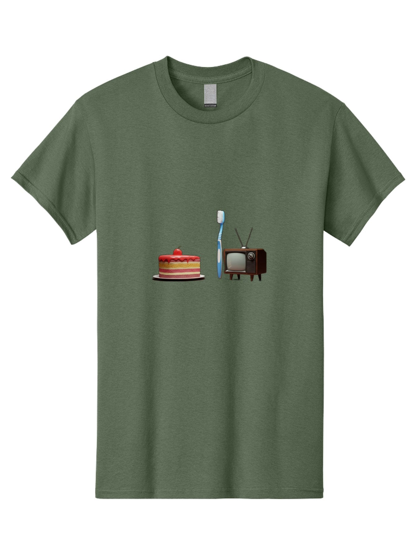 Birthday-Cake-Toothbrush-Tv Men'S Graphic Tee, 100% Cotton, Comfortable Casual Summer Wear, Machine Washable, Vintage Camera, Old Camera, Antique Camera, Black Camera, Classic Photography, Photography Equipment, Nostalgic Device, Film Camera, Bal802 9