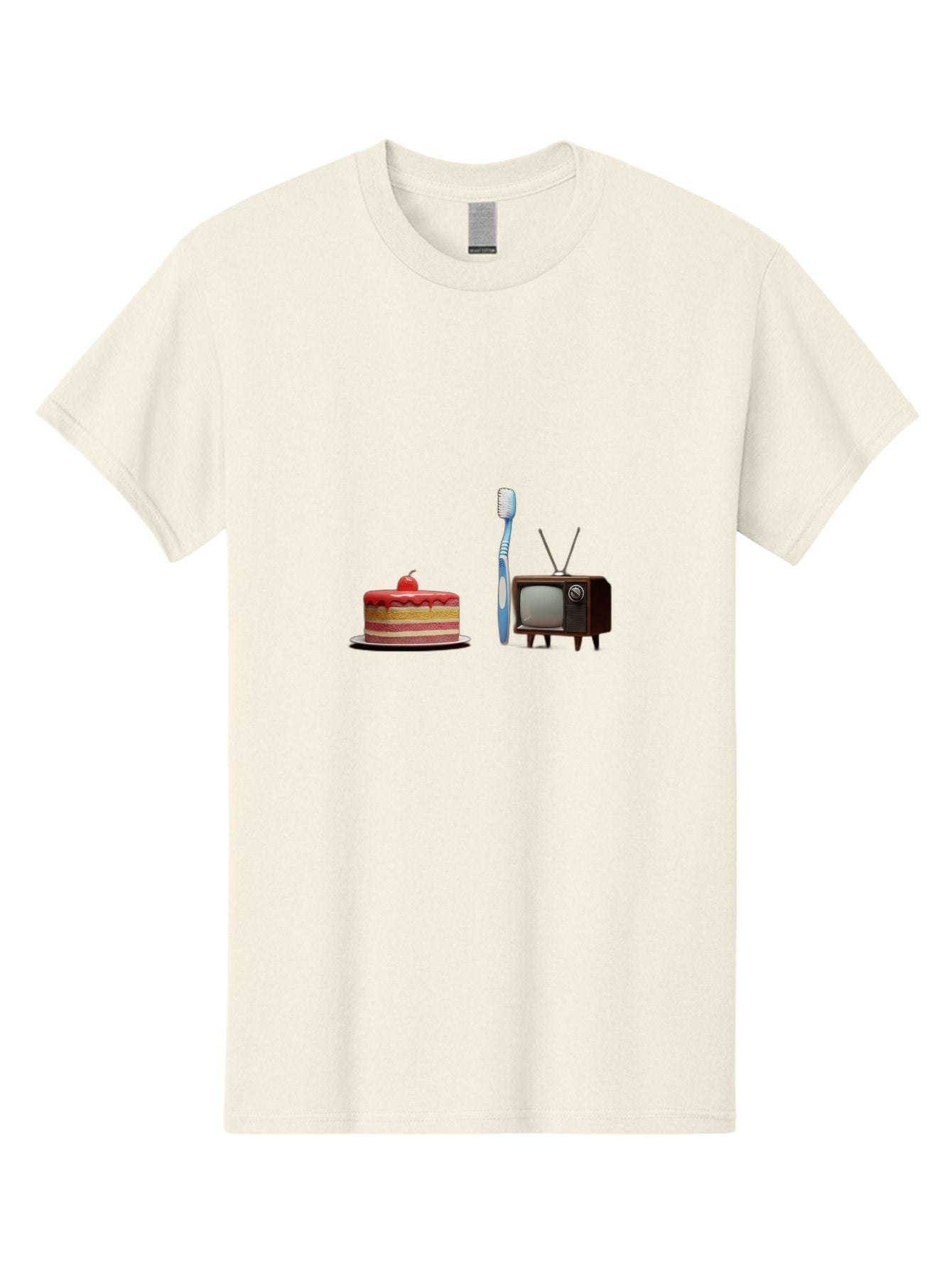 Birthday-Cake-Toothbrush-Tv Men'S Graphic Tee, 100% Cotton, Comfortable Casual Summer Wear, Machine Washable, Vintage Camera, Old Camera, Antique Camera, Black Camera, Classic Photography, Photography Equipment, Nostalgic Device, Film Camera, Bal802 4
