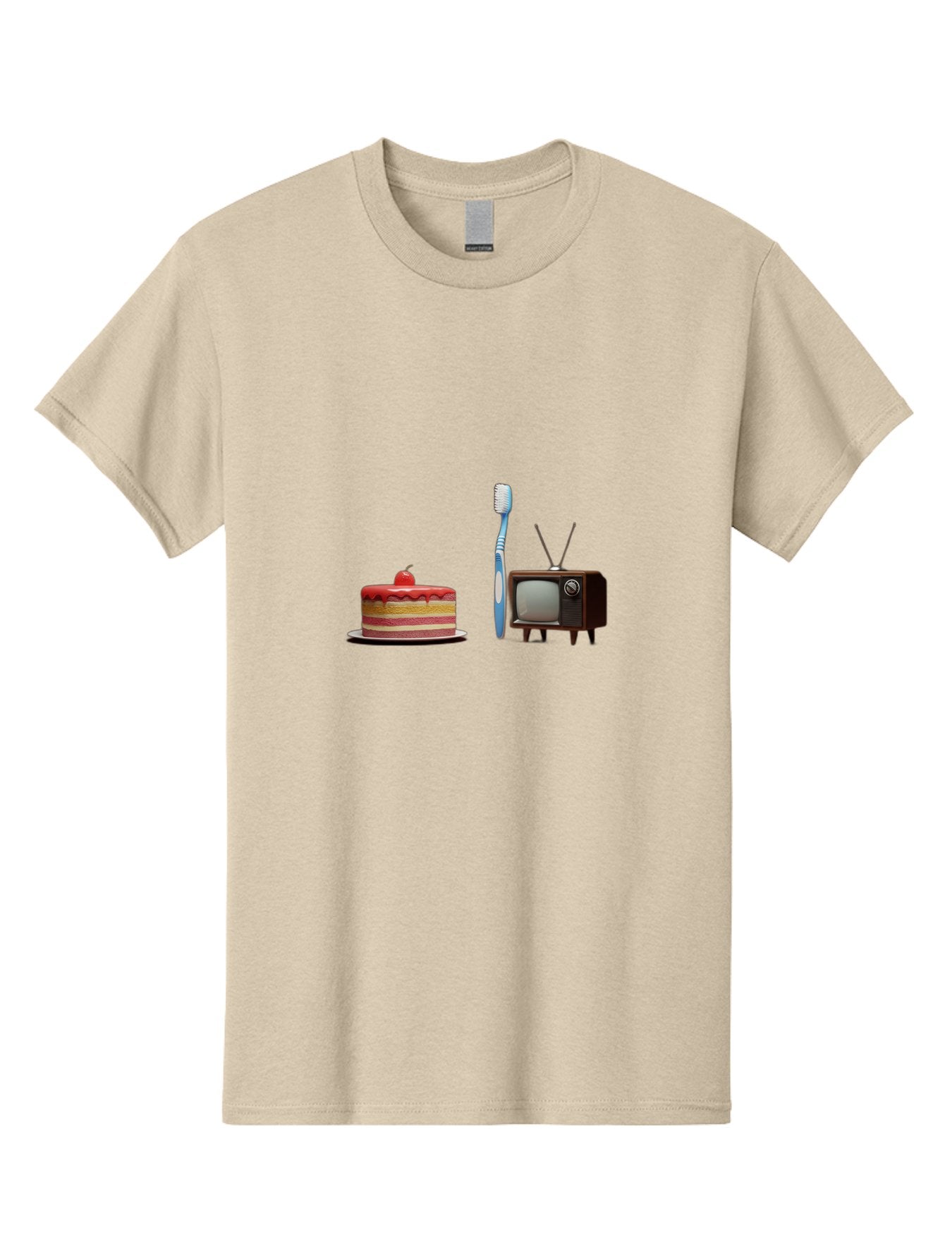 Birthday-Cake-Toothbrush-Tv Men'S Graphic Tee, 100% Cotton, Comfortable Casual Summer Wear, Machine Washable, Vintage Camera, Old Camera, Antique Camera, Black Camera, Classic Photography, Photography Equipment, Nostalgic Device, Film Camera, Bal802