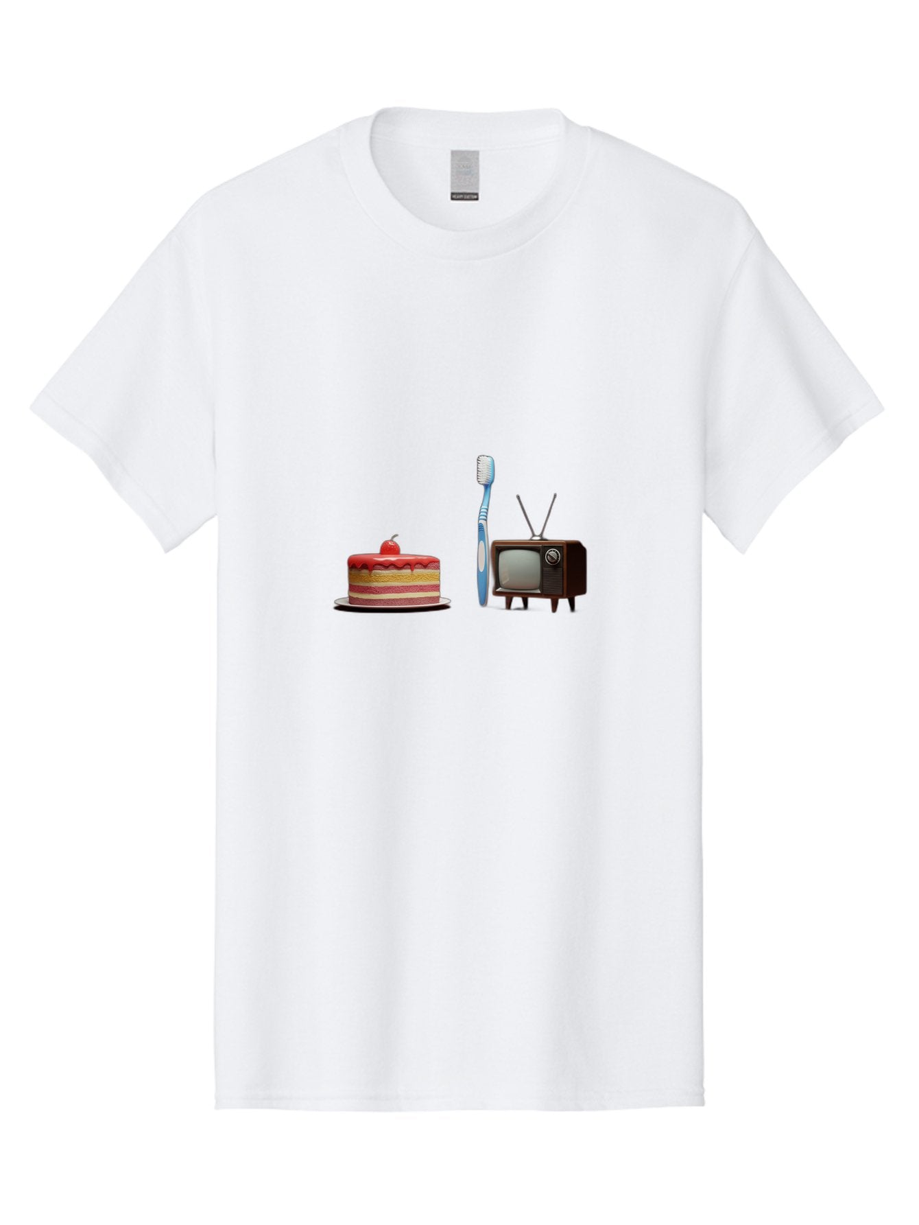 Birthday-Cake-Toothbrush-Tv Men'S Graphic Tee, 100% Cotton, Comfortable Casual Summer Wear, Machine Washable, Vintage Camera, Old Camera, Antique Camera, Black Camera, Classic Photography, Photography Equipment, Nostalgic Device, Film Camera, Bal802 3