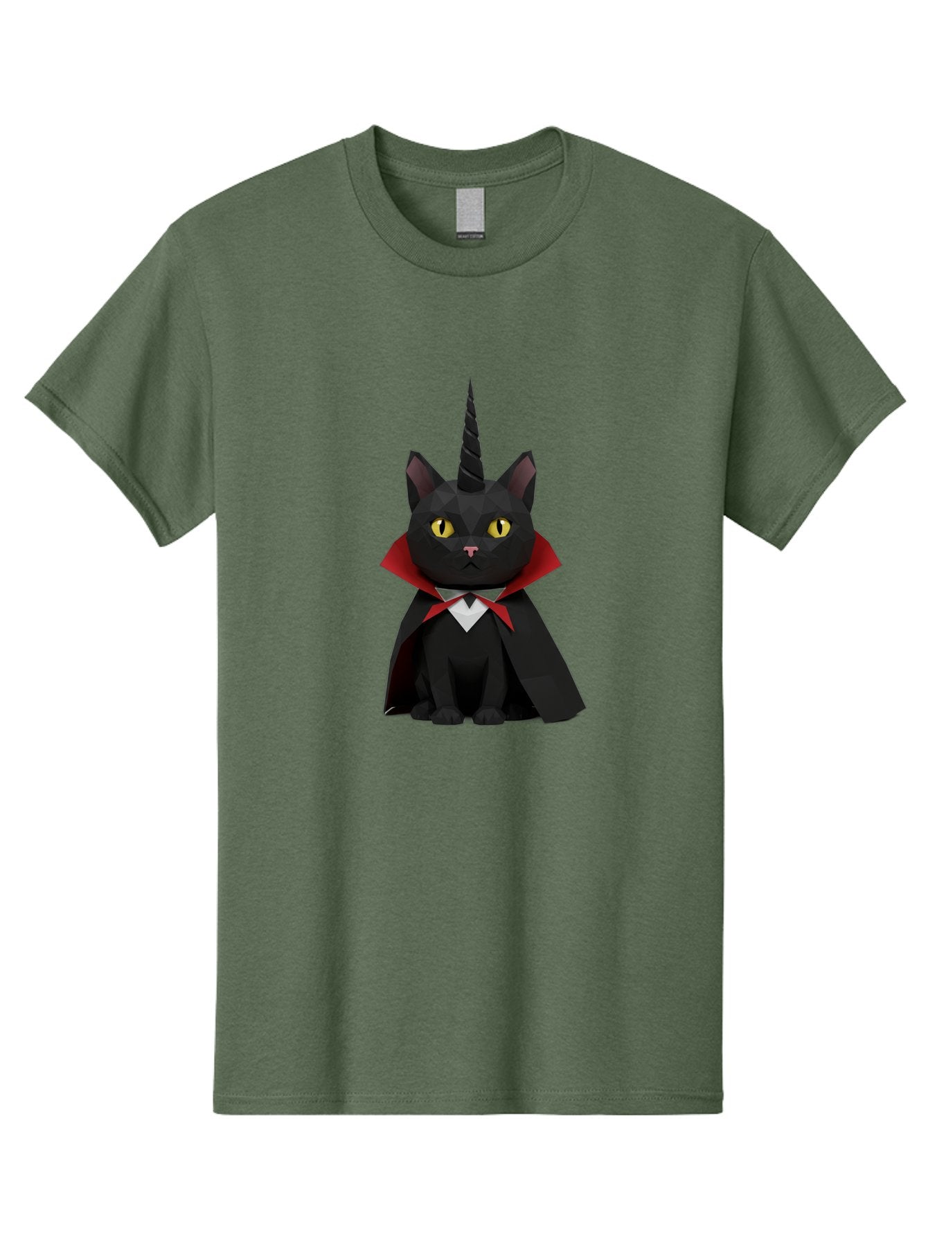 Black-Cat-Vampire-Unicorn-1 Men'S Graphic Tee, 100% Cotton, Comfortable Casual Summer Wear, Machine Washable, Vintage Camera, Old Camera, Antique Camera, Black Camera, Classic Photography, Photography Equipment, Nostalgic Device, Film Camera, Bal809 5