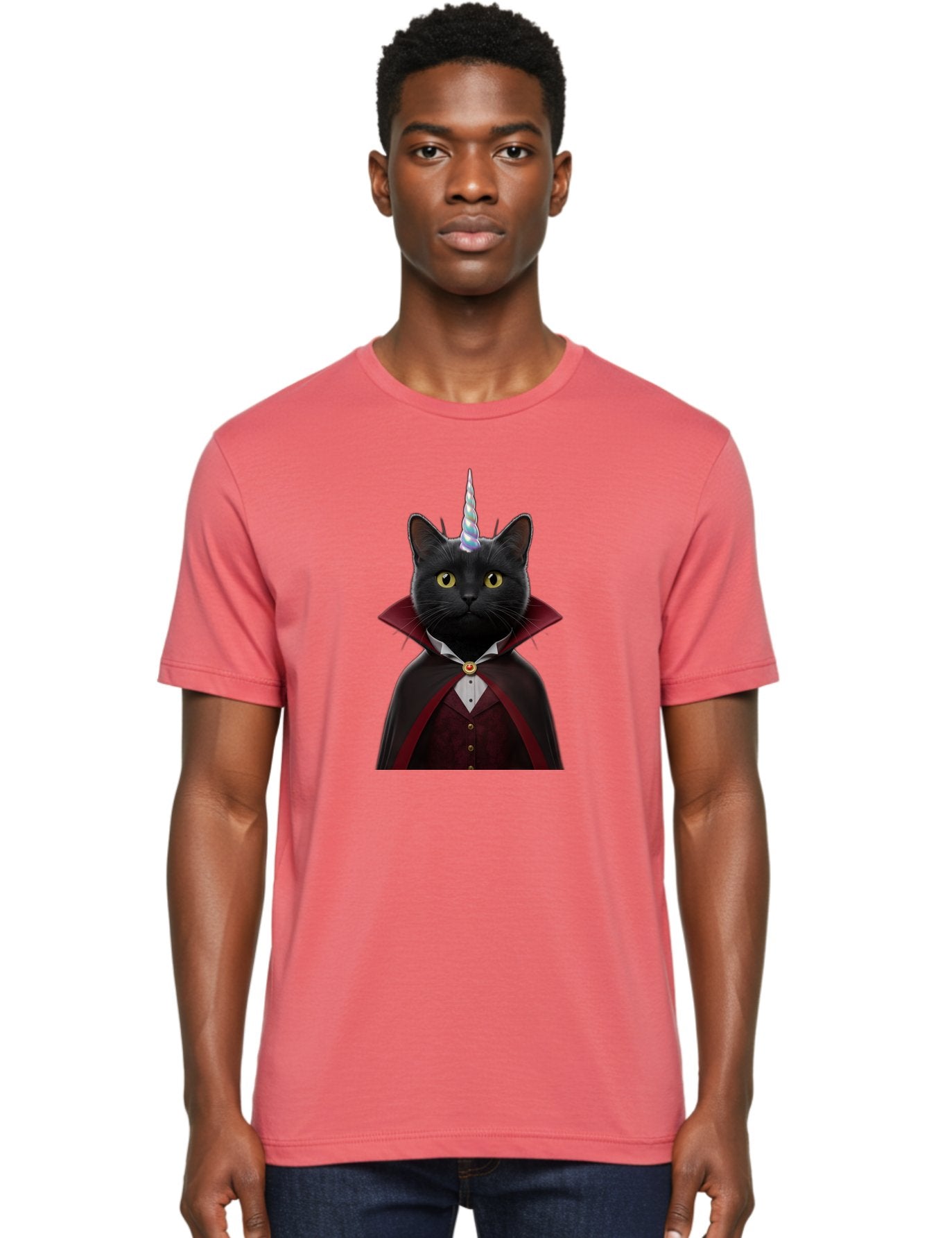 Black-Cat-Vampire-Unicorn Men'S Graphic Tee, 100% Cotton, Comfortable Casual Summer Wear, Machine Washable, Vintage Camera, Old Camera, Antique Camera, Black Camera, Classic Photography, Photography Equipment, Nostalgic Device, Film Camera, Bal810 18