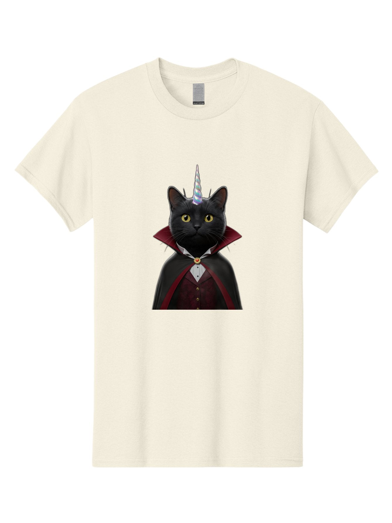 Black-Cat-Vampire-Unicorn Men'S Graphic Tee, 100% Cotton, Comfortable Casual Summer Wear, Machine Washable, Vintage Camera, Old Camera, Antique Camera, Black Camera, Classic Photography, Photography Equipment, Nostalgic Device, Film Camera, Bal810
