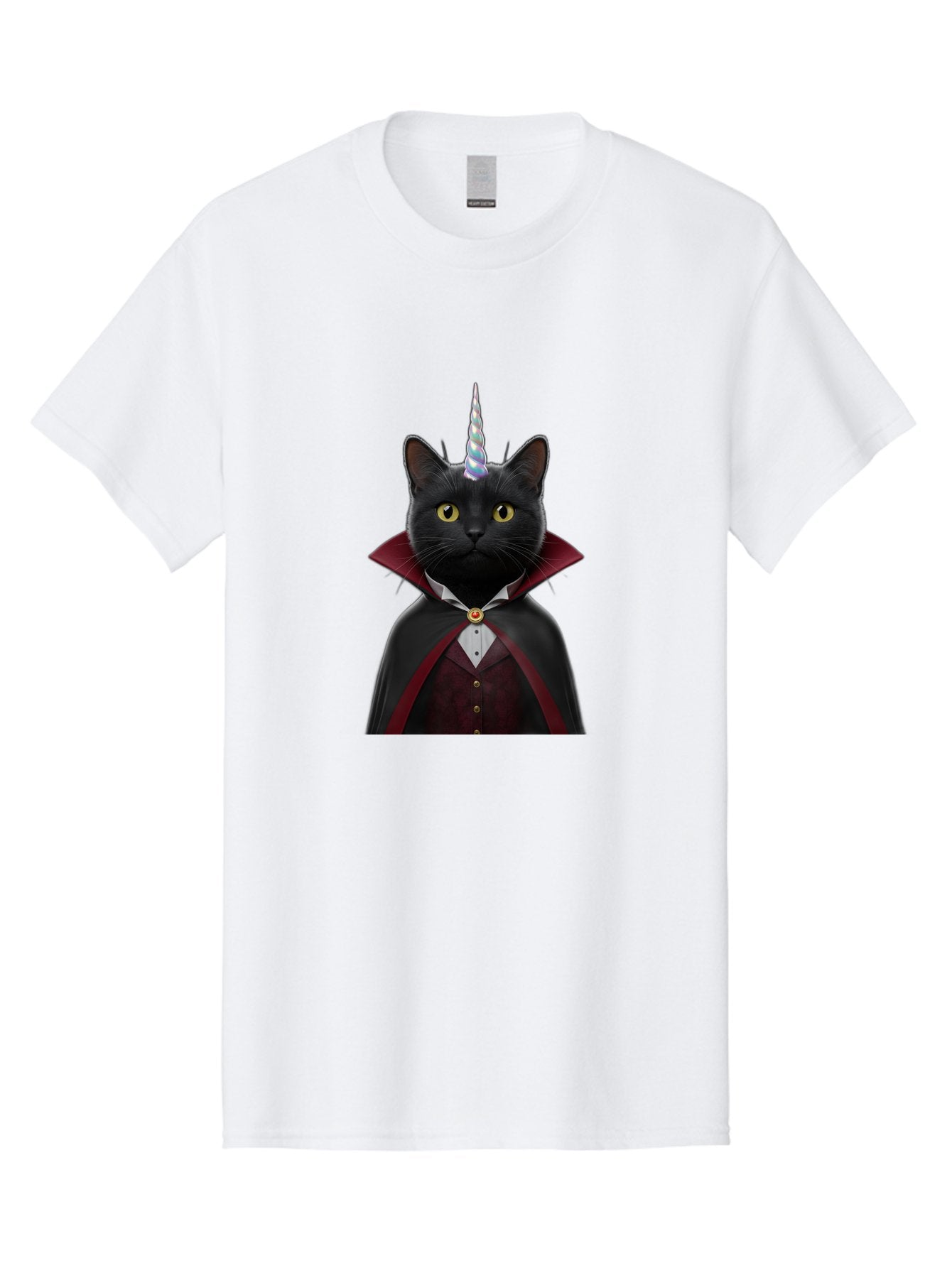 Black-Cat-Vampire-Unicorn Men'S Graphic Tee, 100% Cotton, Comfortable Casual Summer Wear, Machine Washable, Vintage Camera, Old Camera, Antique Camera, Black Camera, Classic Photography, Photography Equipment, Nostalgic Device, Film Camera, Bal810 5