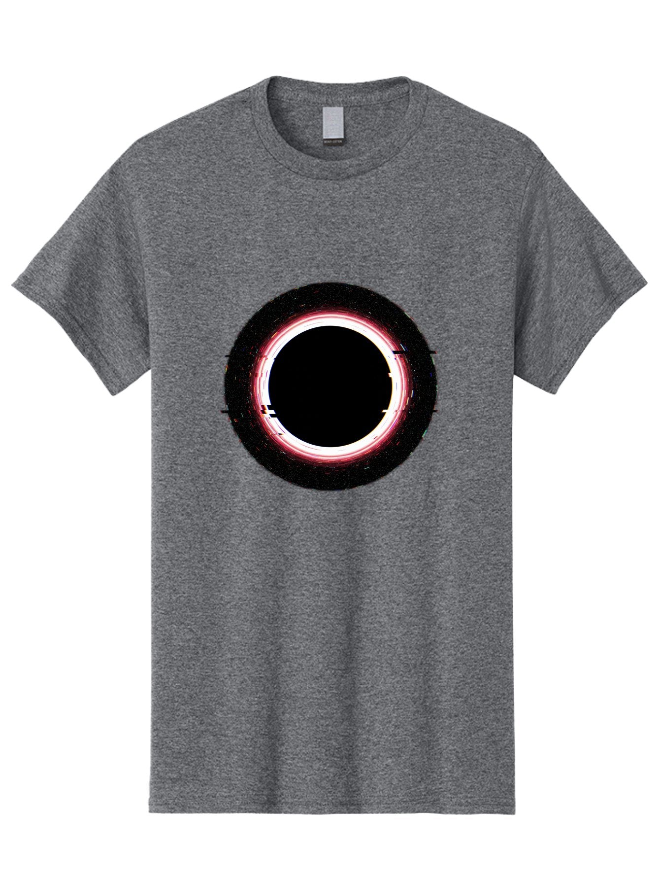 Black-Hole-2 Men'S Graphic Tee, 100% Cotton, Comfortable Casual Summer Wear, Machine Washable, Vintage Camera, Old Camera, Antique Camera, Black Camera, Classic Photography, Photography Equipment, Nostalgic Device, Film Camera, Camera Art Bal817