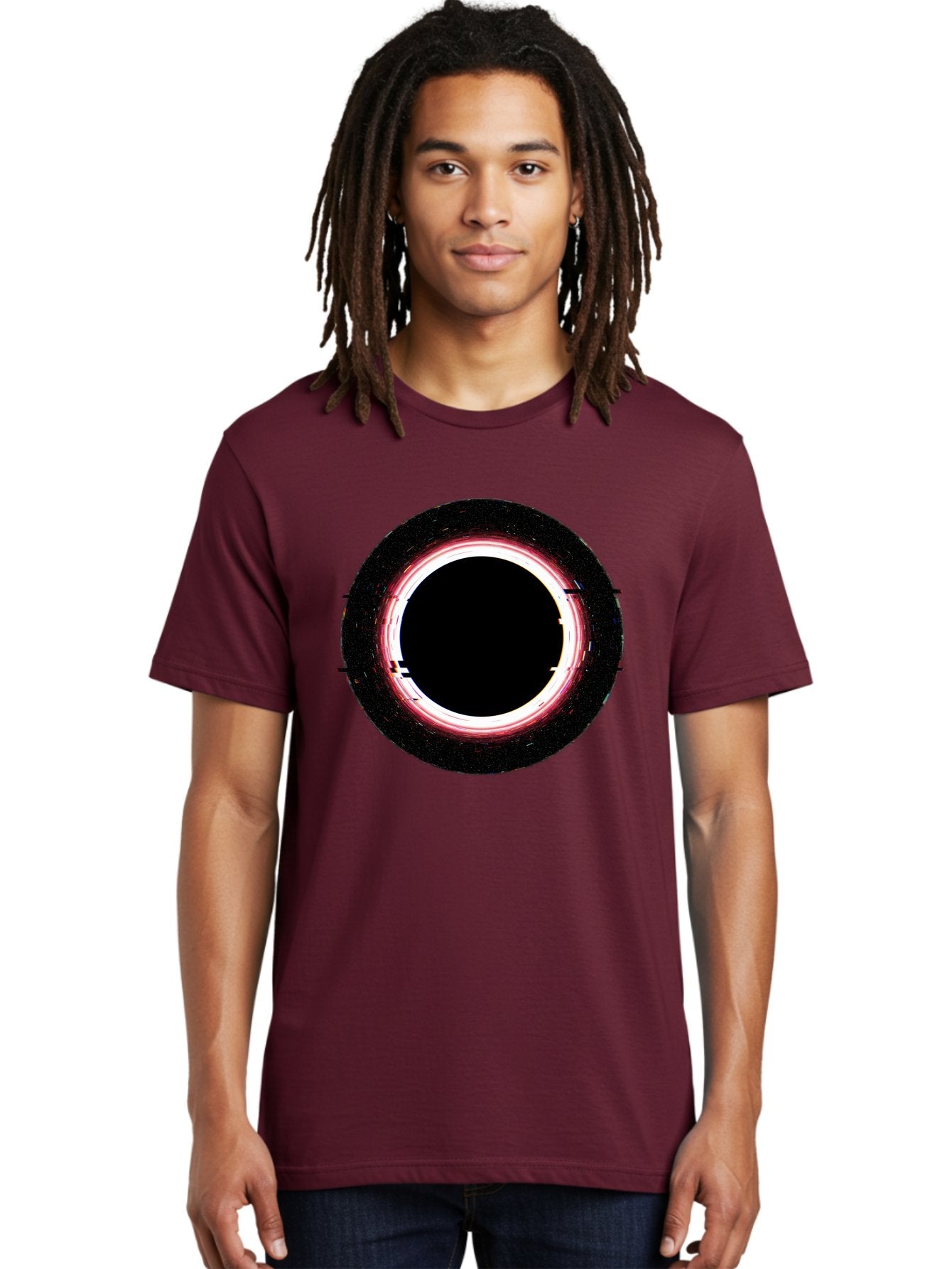 Black-Hole-2 Men'S Graphic Tee, 100% Cotton, Comfortable Casual Summer Wear, Machine Washable, Vintage Camera, Old Camera, Antique Camera, Black Camera, Classic Photography, Photography Equipment, Nostalgic Device, Film Camera, Camera Art Bal817 23
