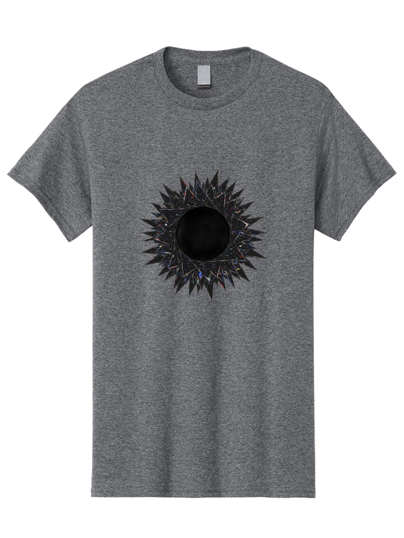 Black-Hole-5 Men'S Graphic Tee, 100% Cotton, Comfortable Casual Summer Wear, Machine Washable, Vintage Camera, Old Camera, Antique Camera, Black Camera, Classic Photography, Photography Equipment, Nostalgic Device, Film Camera, Camera Art Bal820