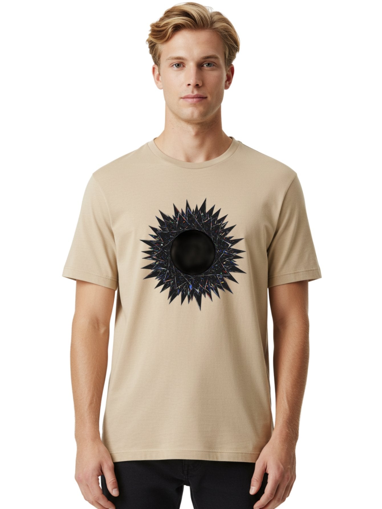 Black-Hole-5 Men'S Graphic Tee, 100% Cotton, Comfortable Casual Summer Wear, Machine Washable, Vintage Camera, Old Camera, Antique Camera, Black Camera, Classic Photography, Photography Equipment, Nostalgic Device, Film Camera, Camera Art Bal820 29
