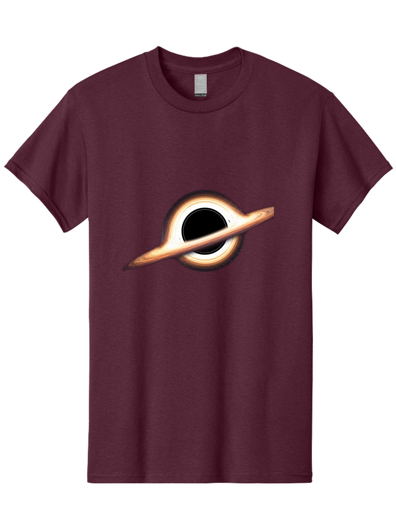 Black-Hole-6 Men'S Graphic Tee, 100% Cotton, Comfortable Casual Summer Wear, Machine Washable, Vintage Camera, Old Camera, Antique Camera, Black Camera, Classic Photography, Photography Equipment, Nostalgic Device, Film Camera, Camera Art Bal821