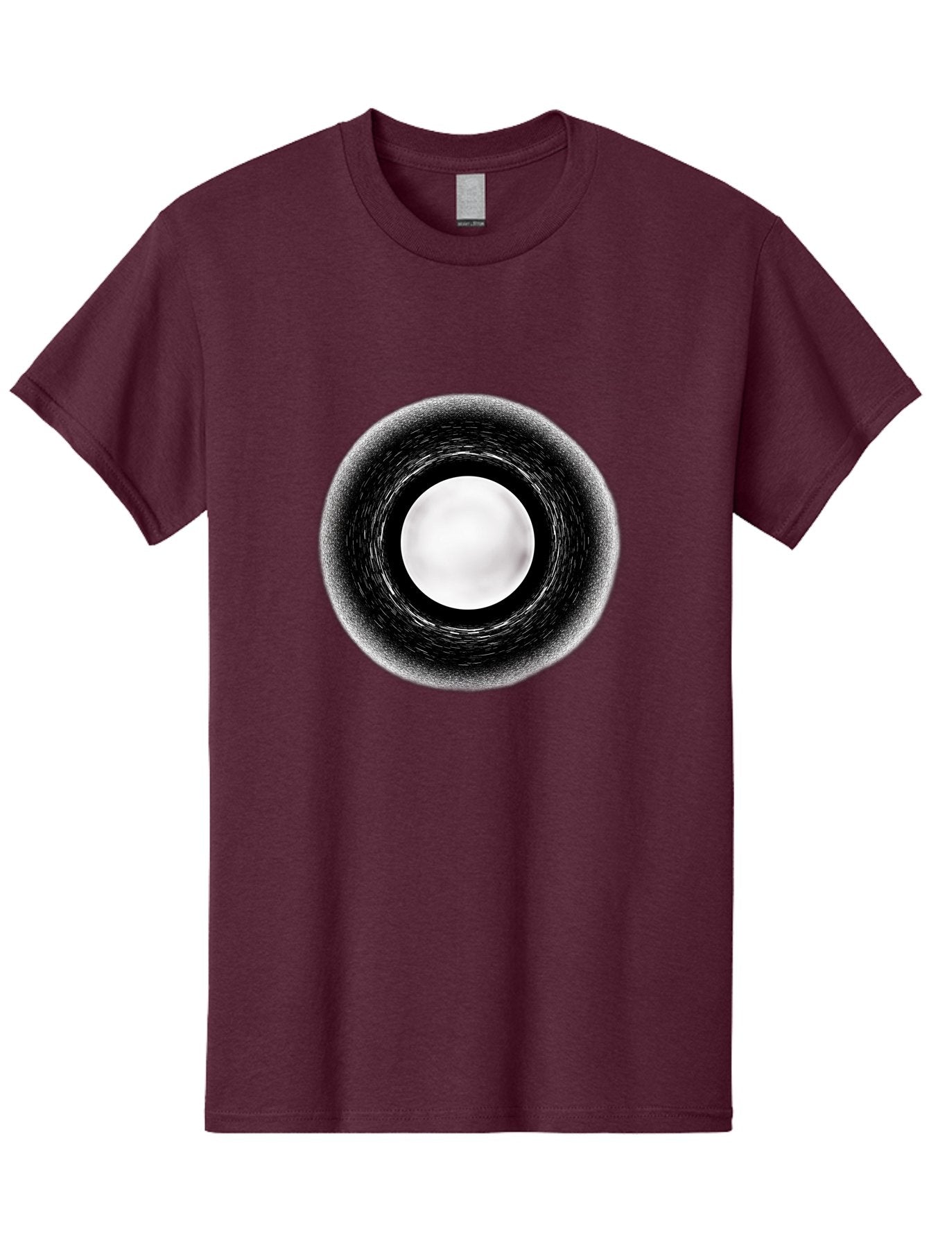 Black-Hole-7 Men'S Graphic Tee, 100% Cotton, Comfortable Casual Summer Wear, Machine Washable, Vintage Camera, Old Camera, Antique Camera, Black Camera, Classic Photography, Photography Equipment, Nostalgic Device, Film Camera, Camera Art Bal822 7