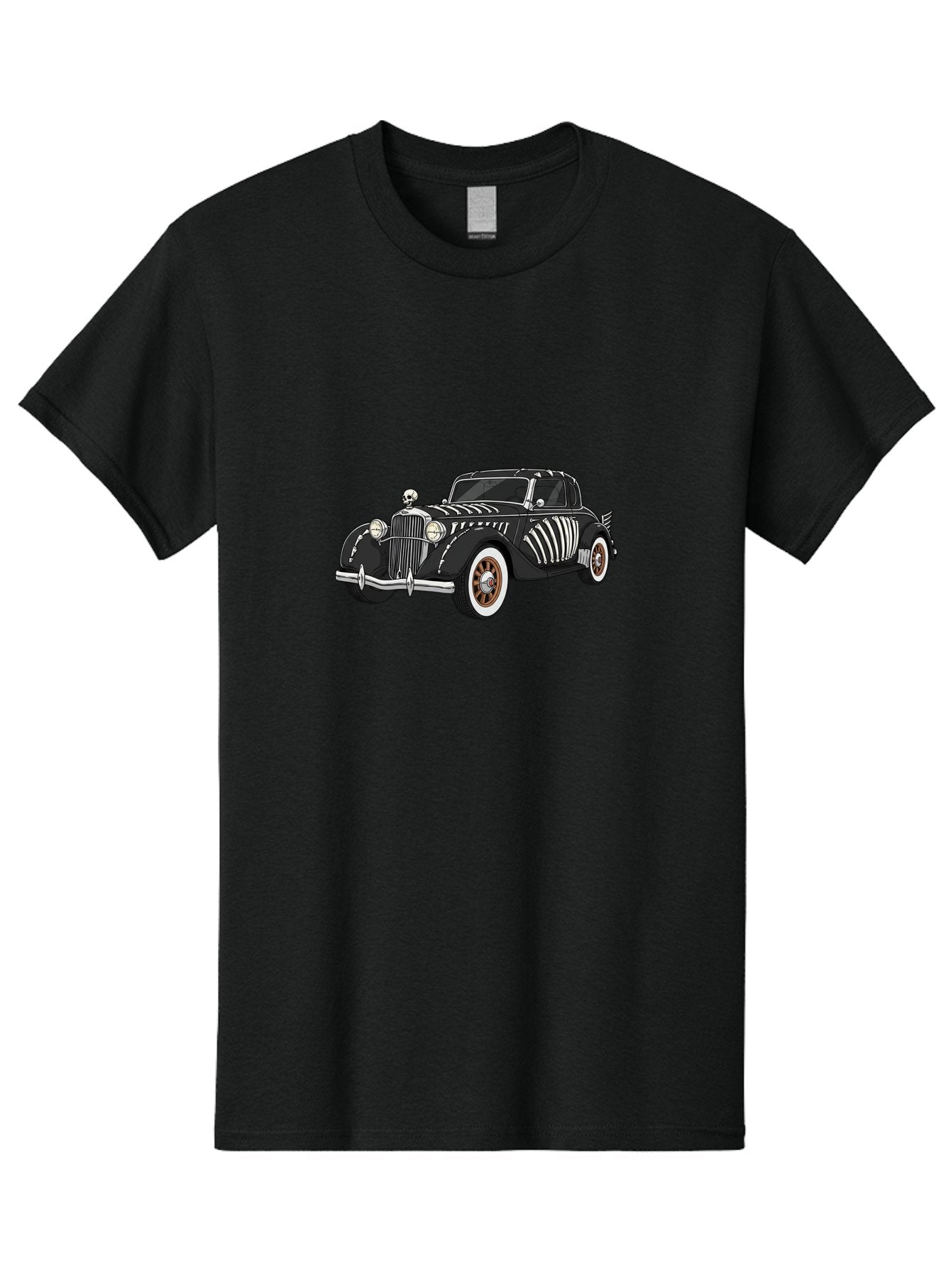 Black-Hot-Rod Men'S Graphic Tee, 100% Cotton, Comfortable Casual Summer Wear, Machine Washable, Vintage Camera, Old Camera, Antique Camera, Black Camera, Classic Photography, Photography Equipment, Nostalgic Device, Film Camera, Camera Art Bal824 7