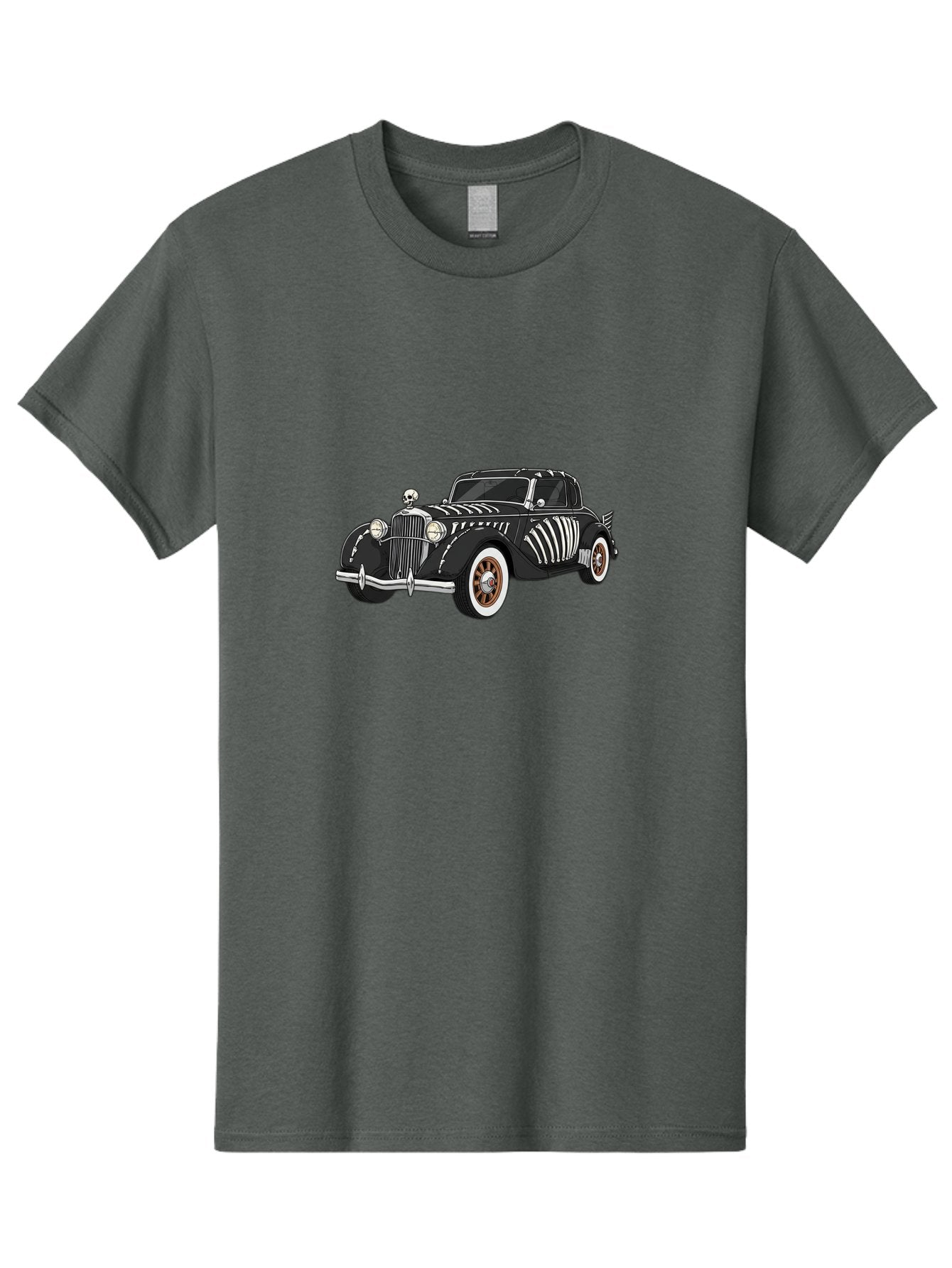 Black-Hot-Rod Men'S Graphic Tee, 100% Cotton, Comfortable Casual Summer Wear, Machine Washable, Vintage Camera, Old Camera, Antique Camera, Black Camera, Classic Photography, Photography Equipment, Nostalgic Device, Film Camera, Camera Art Bal824