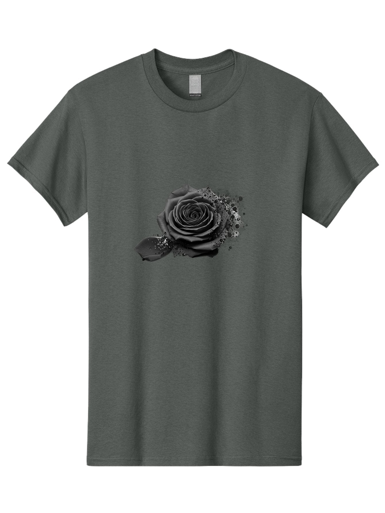 Black-Rose Men'S Graphic Tee, 100% Cotton, Comfortable Casual Summer Wear, Machine Washable, Vintage Camera, Old Camera, Antique Camera, Black Camera, Classic Photography, Photography Equipment, Nostalgic Device, Film Camera, Camera Art Bal825 3