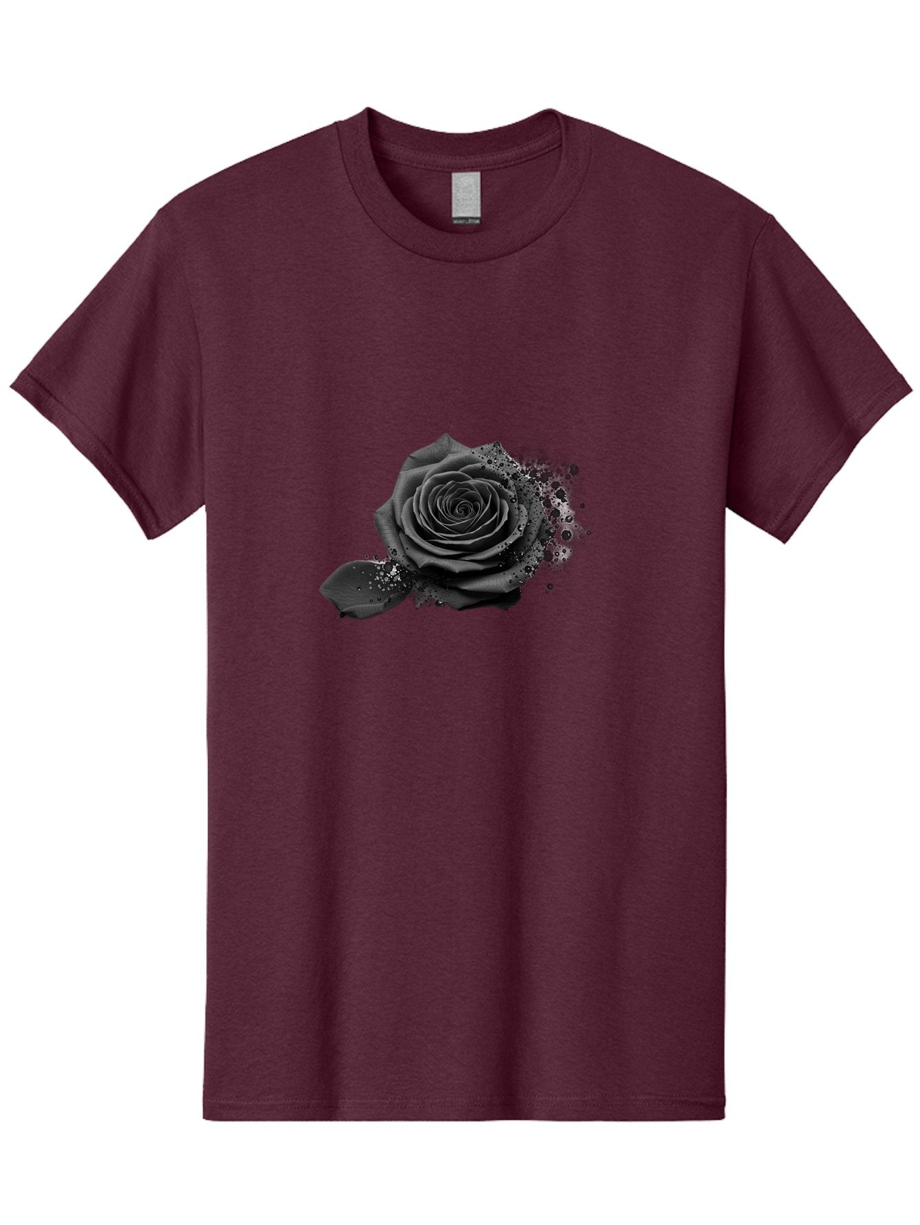 Black-Rose Men'S Graphic Tee, 100% Cotton, Comfortable Casual Summer Wear, Machine Washable, Vintage Camera, Old Camera, Antique Camera, Black Camera, Classic Photography, Photography Equipment, Nostalgic Device, Film Camera, Camera Art Bal825 7
