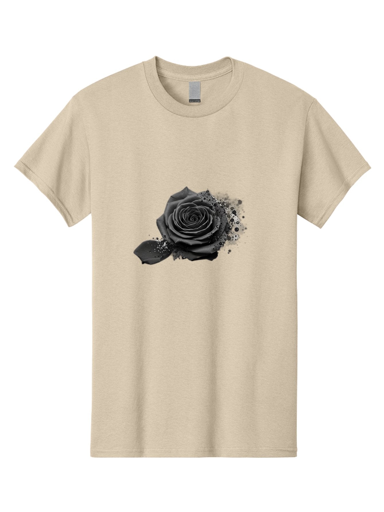 Black-Rose Men'S Graphic Tee, 100% Cotton, Comfortable Casual Summer Wear, Machine Washable, Vintage Camera, Old Camera, Antique Camera, Black Camera, Classic Photography, Photography Equipment, Nostalgic Device, Film Camera, Camera Art Bal825 15