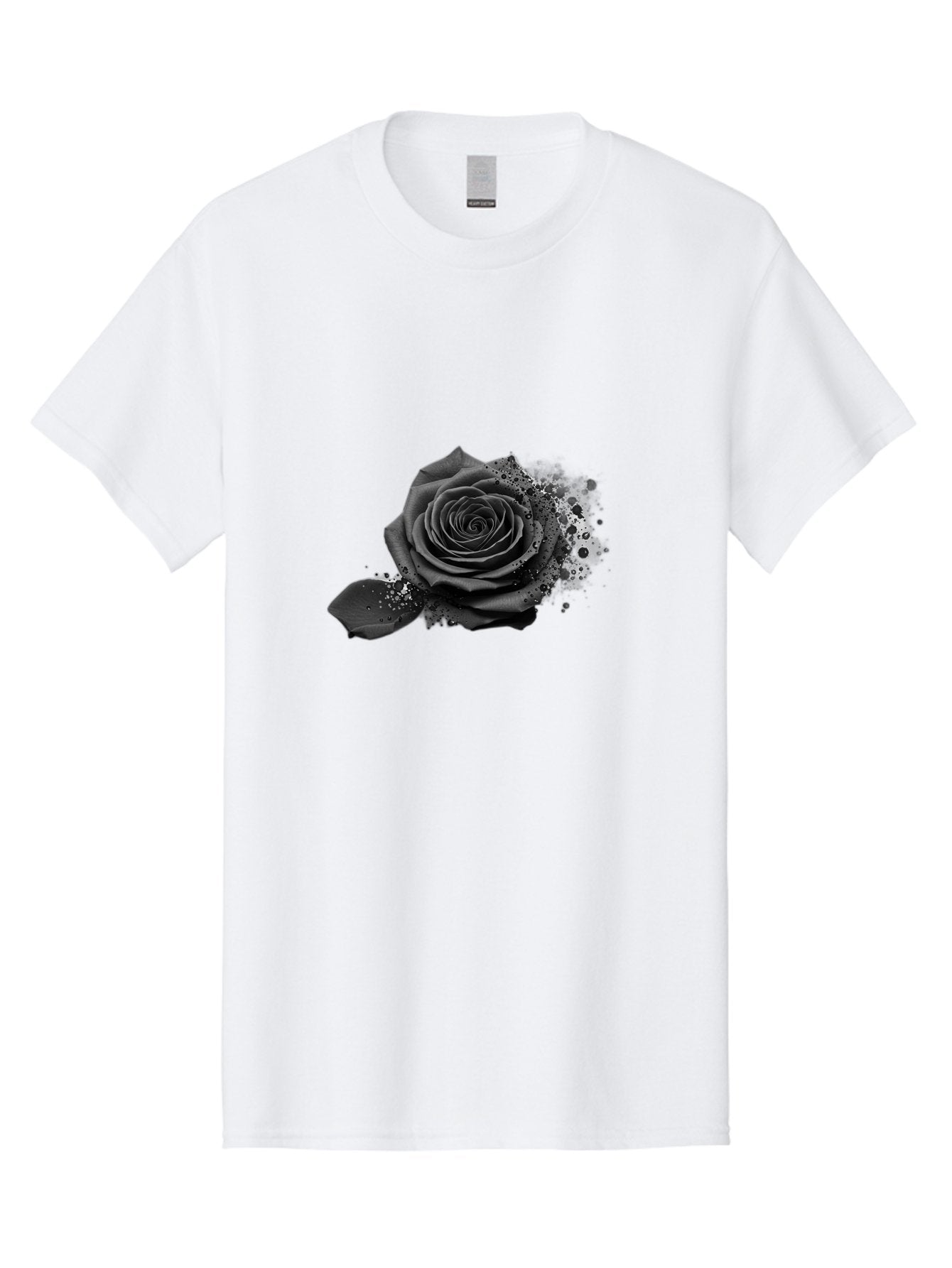 Black-Rose Men'S Graphic Tee, 100% Cotton, Comfortable Casual Summer Wear, Machine Washable, Vintage Camera, Old Camera, Antique Camera, Black Camera, Classic Photography, Photography Equipment, Nostalgic Device, Film Camera, Camera Art Bal825