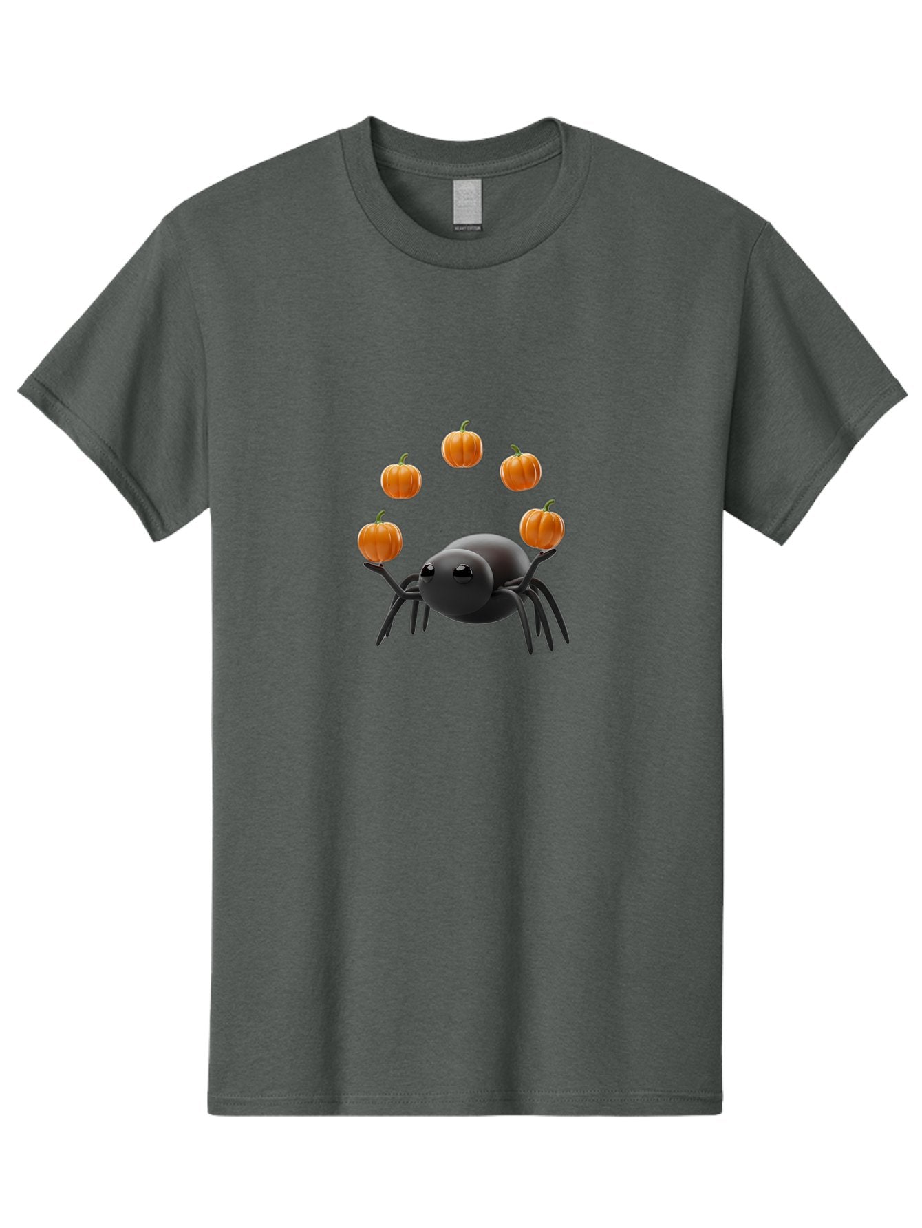 Black-Spider-With-Pumpkins-1 Men'S Graphic Tee, 100% Cotton, Comfortable Casual Summer Wear, Machine Washable, Vintage Camera, Old Camera, Antique Camera, Black Camera, Classic Photography, Photography Equipment, Nostalgic Device, Film Camera, Bal827 13