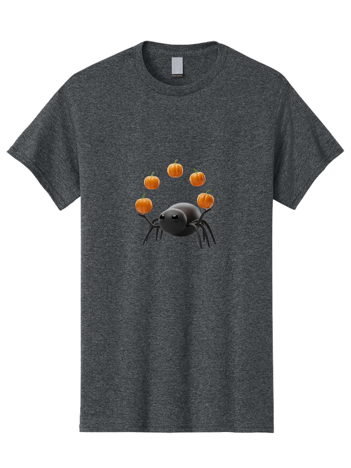 Black-Spider-With-Pumpkins-1 Men'S Graphic Tee, 100% Cotton, Comfortable Casual Summer Wear, Machine Washable, Vintage Camera, Old Camera, Antique Camera, Black Camera, Classic Photography, Photography Equipment, Nostalgic Device, Film Camera, Bal827 15