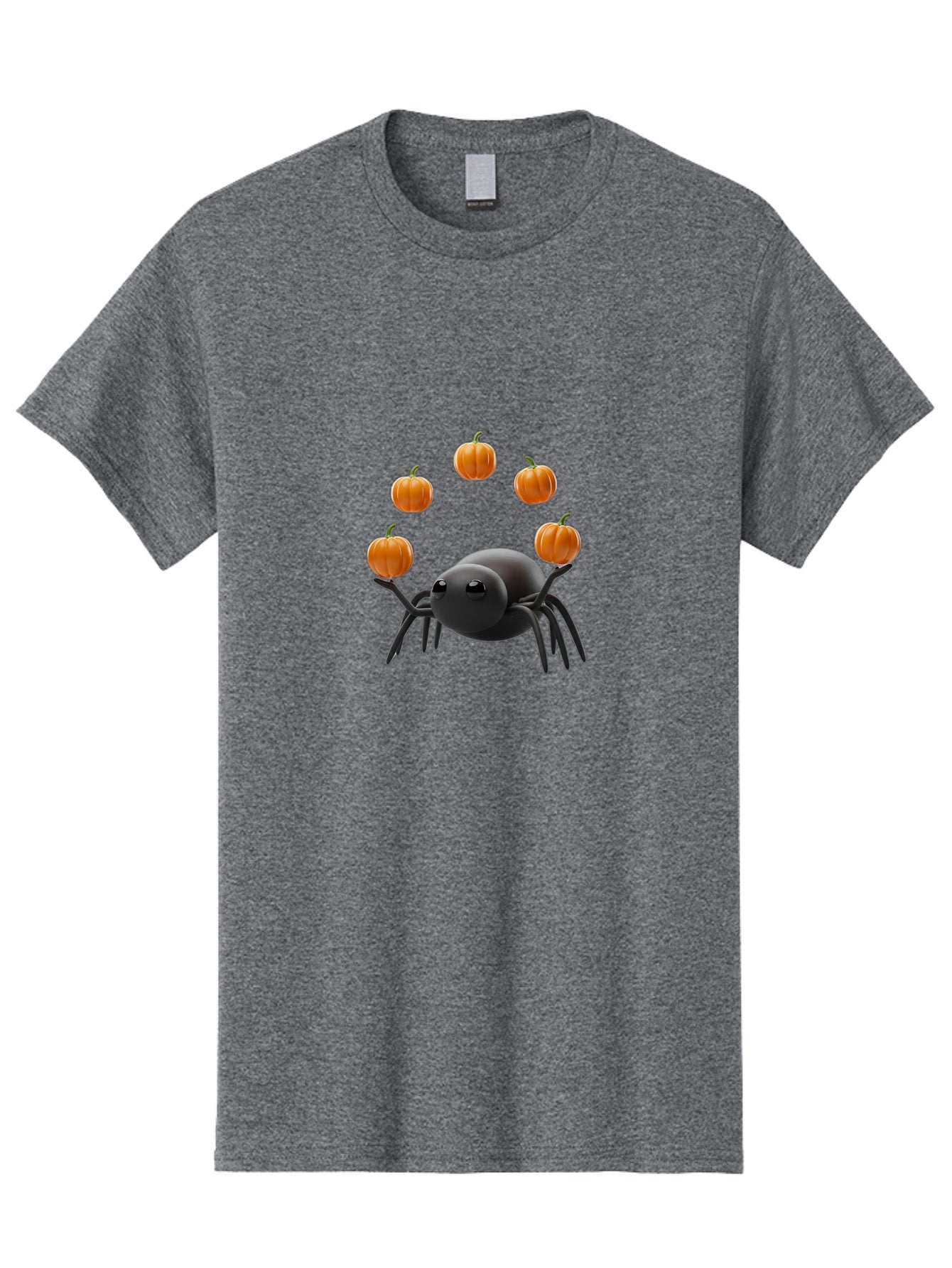 Black-Spider-With-Pumpkins-1 Men'S Graphic Tee, 100% Cotton, Comfortable Casual Summer Wear, Machine Washable, Vintage Camera, Old Camera, Antique Camera, Black Camera, Classic Photography, Photography Equipment, Nostalgic Device, Film Camera, Bal827 10