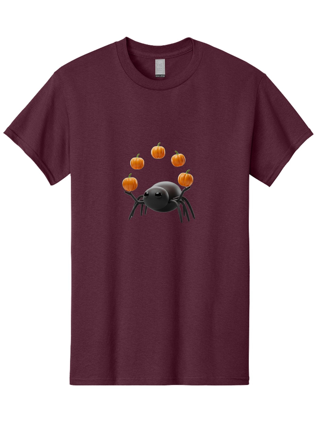 Black-Spider-With-Pumpkins-1 Men'S Graphic Tee, 100% Cotton, Comfortable Casual Summer Wear, Machine Washable, Vintage Camera, Old Camera, Antique Camera, Black Camera, Classic Photography, Photography Equipment, Nostalgic Device, Film Camera, Bal827 11
