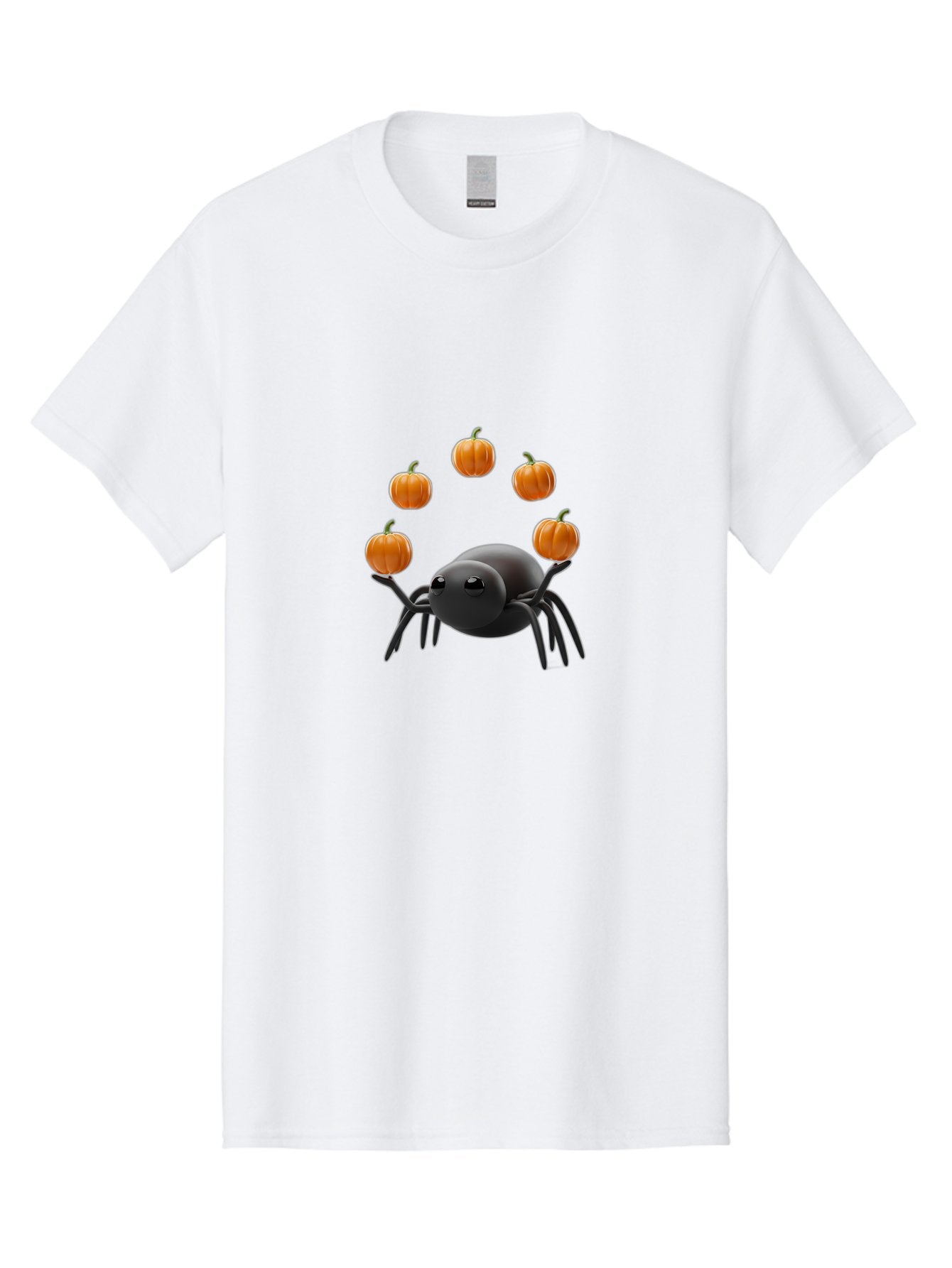 Black-Spider-With-Pumpkins-1 Men'S Graphic Tee, 100% Cotton, Comfortable Casual Summer Wear, Machine Washable, Vintage Camera, Old Camera, Antique Camera, Black Camera, Classic Photography, Photography Equipment, Nostalgic Device, Film Camera, Bal827 7