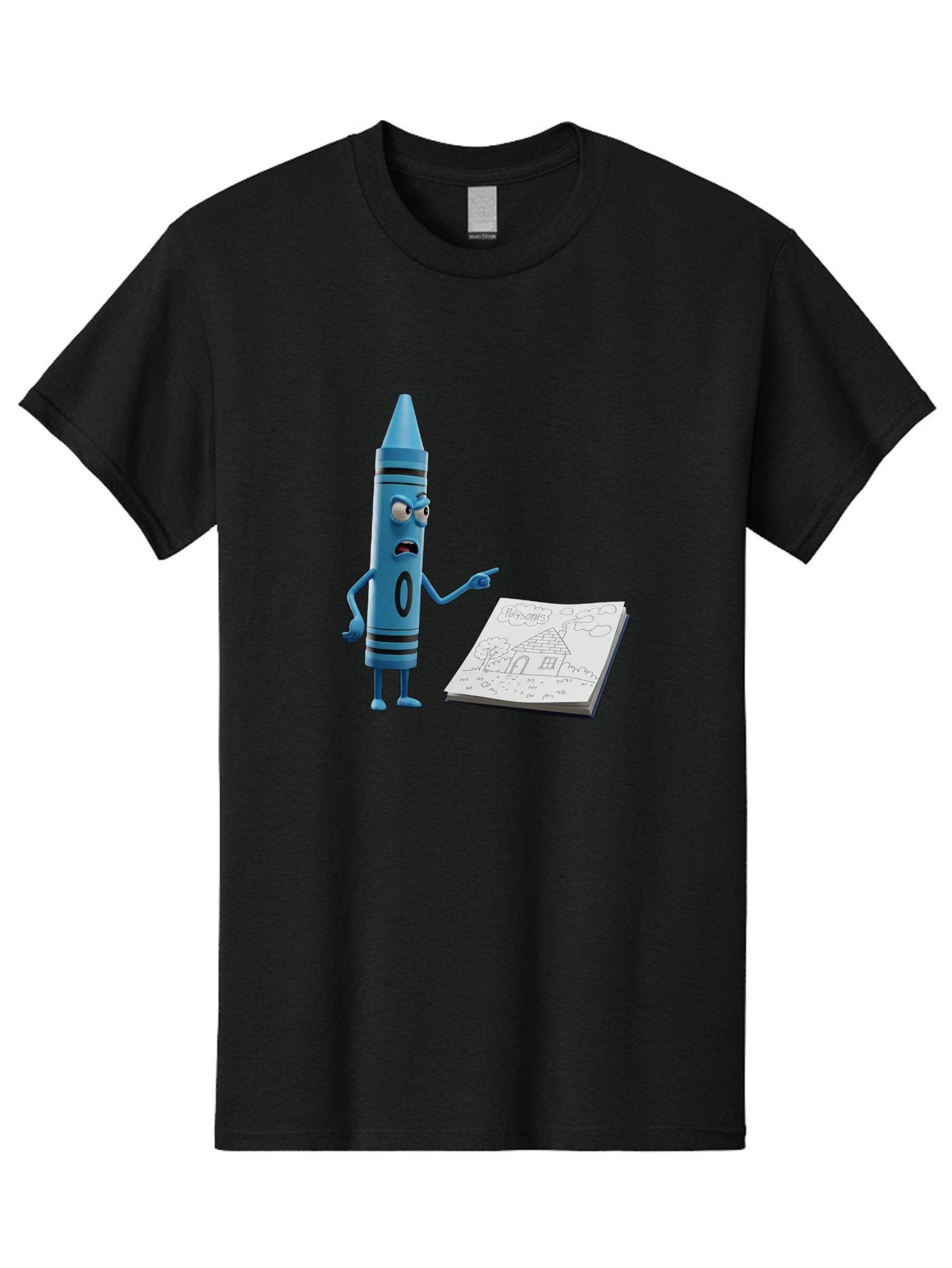 Blue-Crayon Men'S Graphic Tee, 100% Cotton, Comfortable Casual Summer Wear, Machine Washable, Vintage Camera, Old Camera, Antique Camera, Black Camera, Classic Photography, Photography Equipment, Nostalgic Device, Film Camera, Camera Art Bal830 15